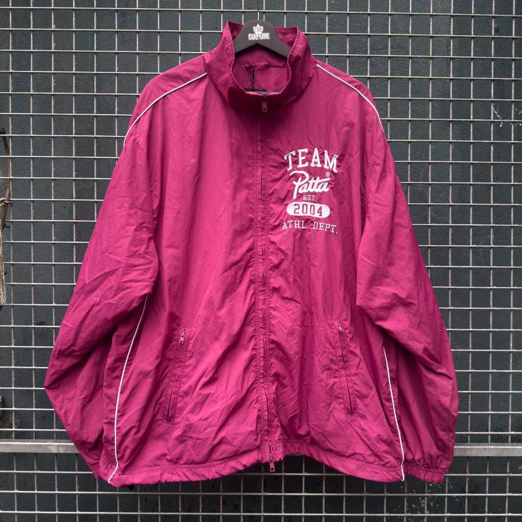 Patta Athletic Nylon Track Jacket Boysenberry (XL)