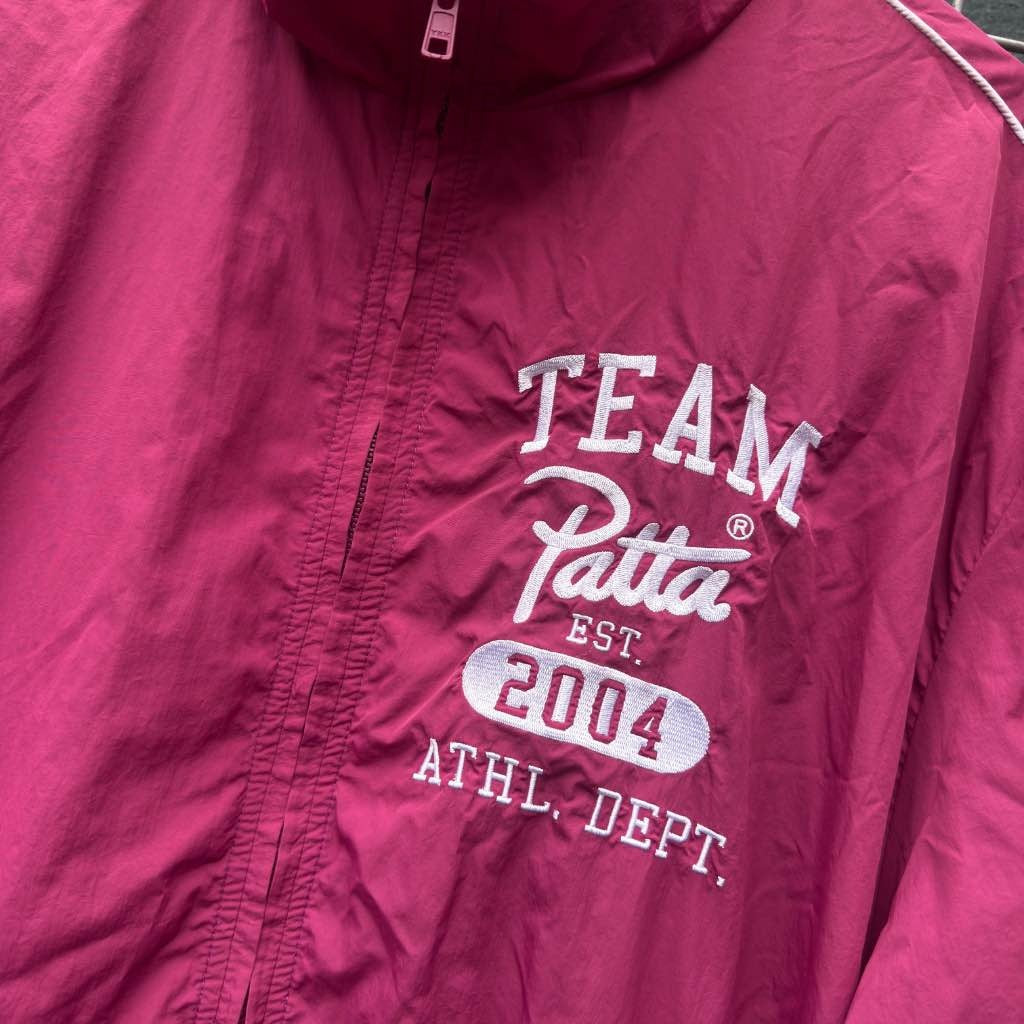 Patta Athletic Nylon Track Jacket Boysenberry (XL)