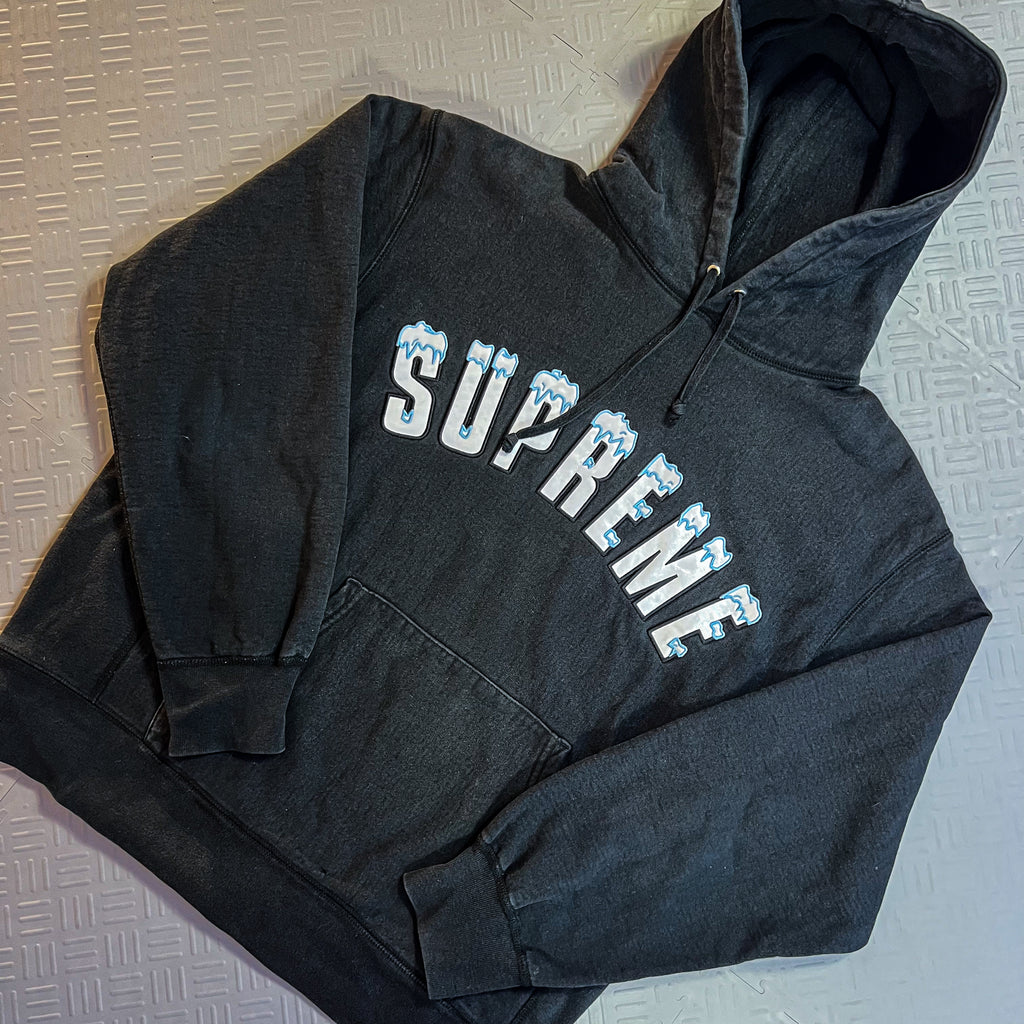 Supreme Icy Arc Logo Hoodie (M)