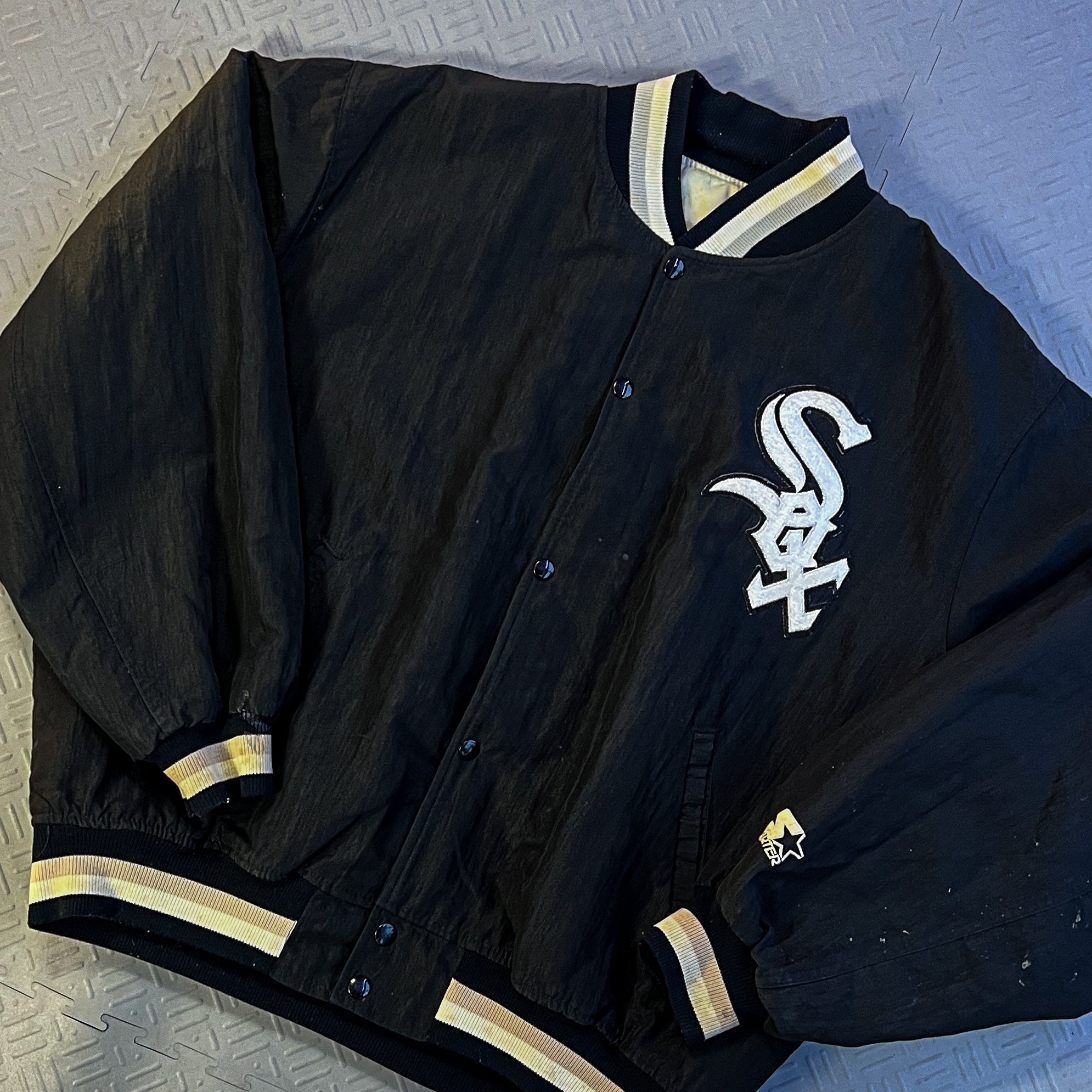 Red Socks 1980’s Varsity USA Made Jacket (XL)