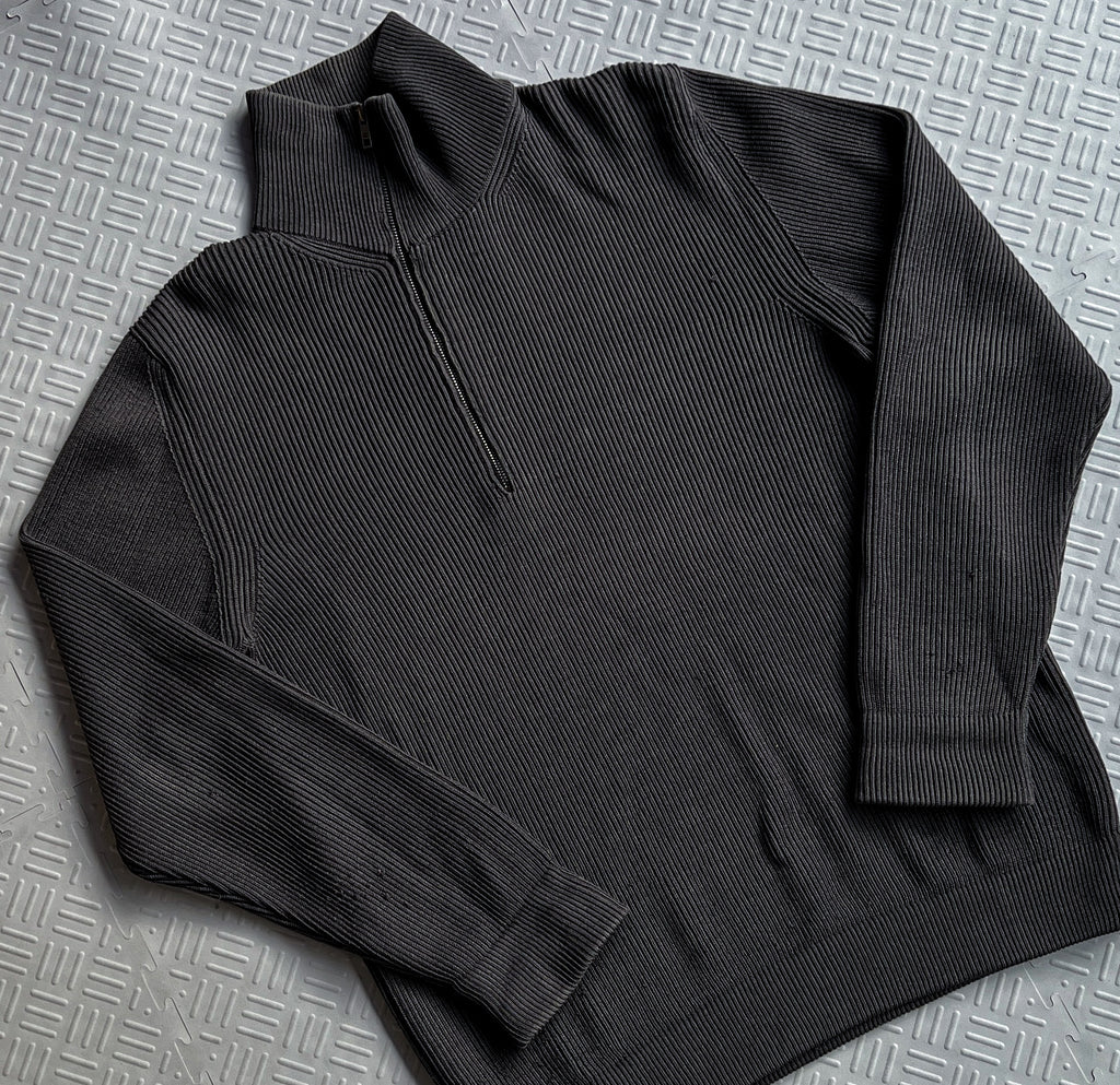 Gucci Halfzip Olive Knit (M)