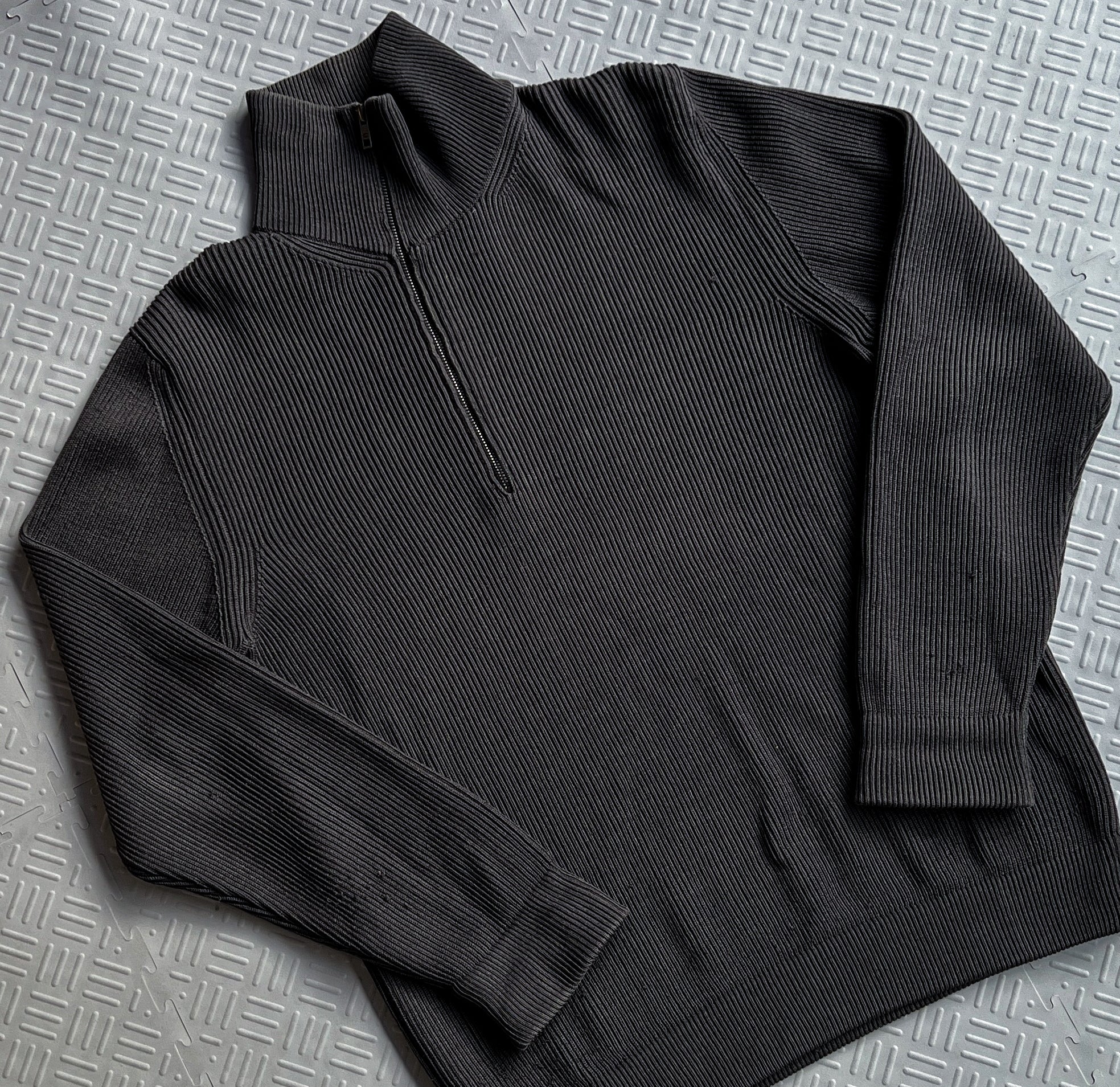 Gucci Halfzip Olive Knit (M)