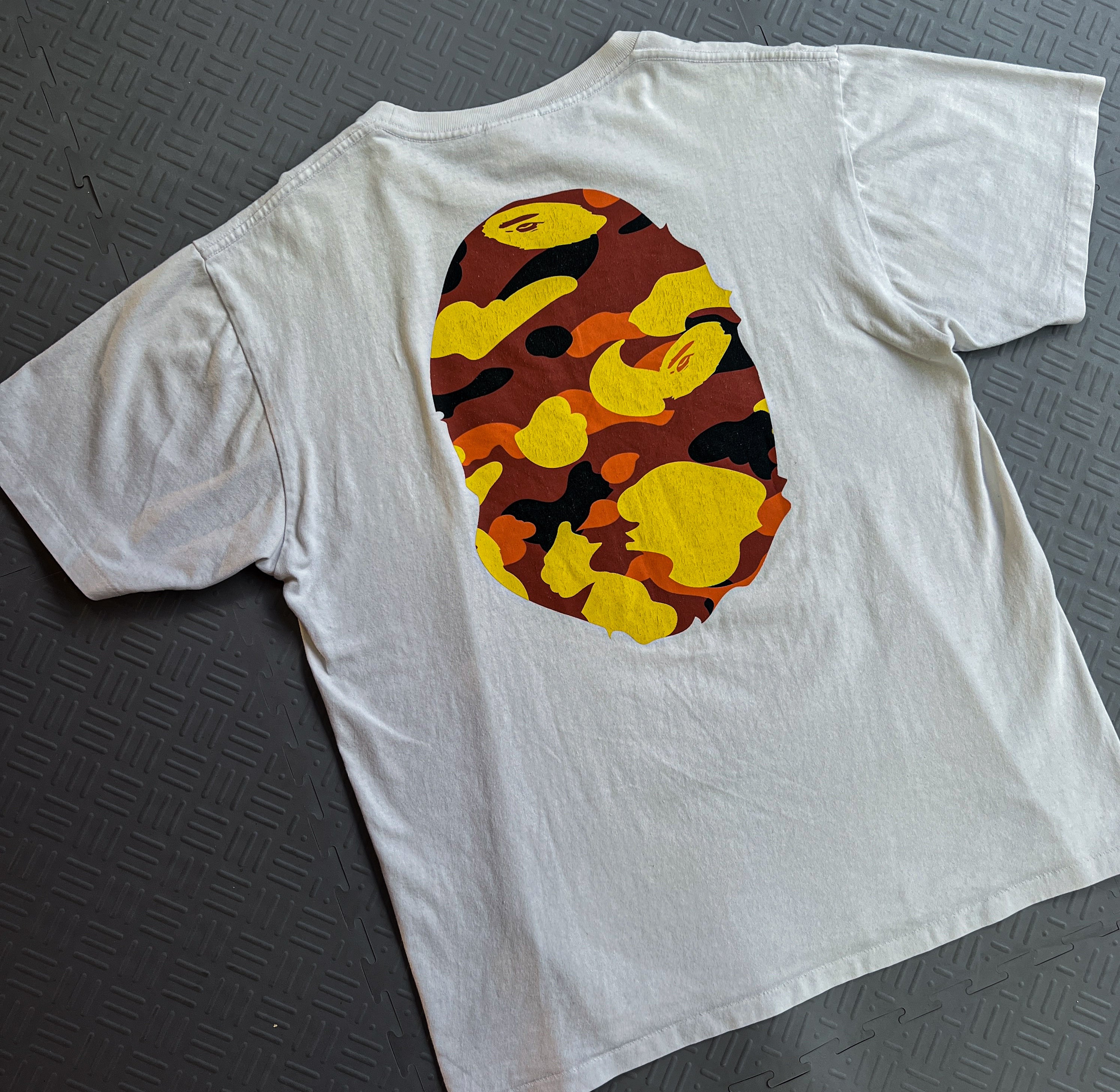 Bape 1st Camo Ape Head Tee (XL)