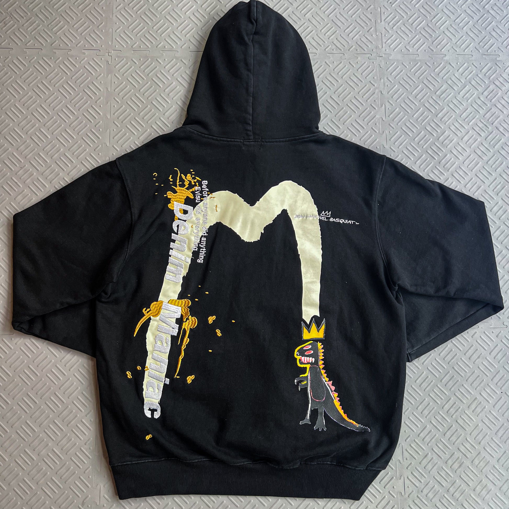 Evisu x Jean Micheal Basquiat Hoodie (L)