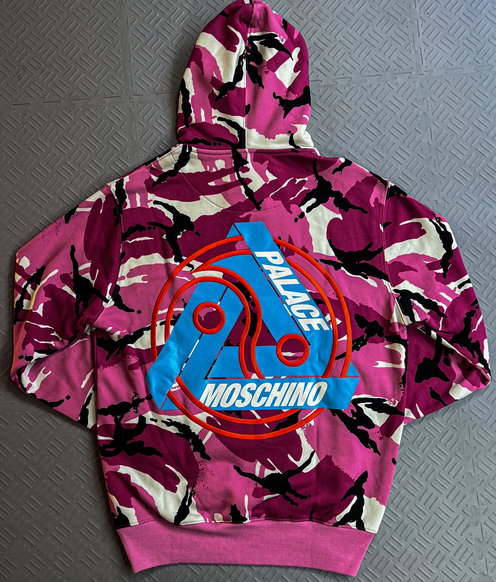 Palace Moschino Hoodie (XS)