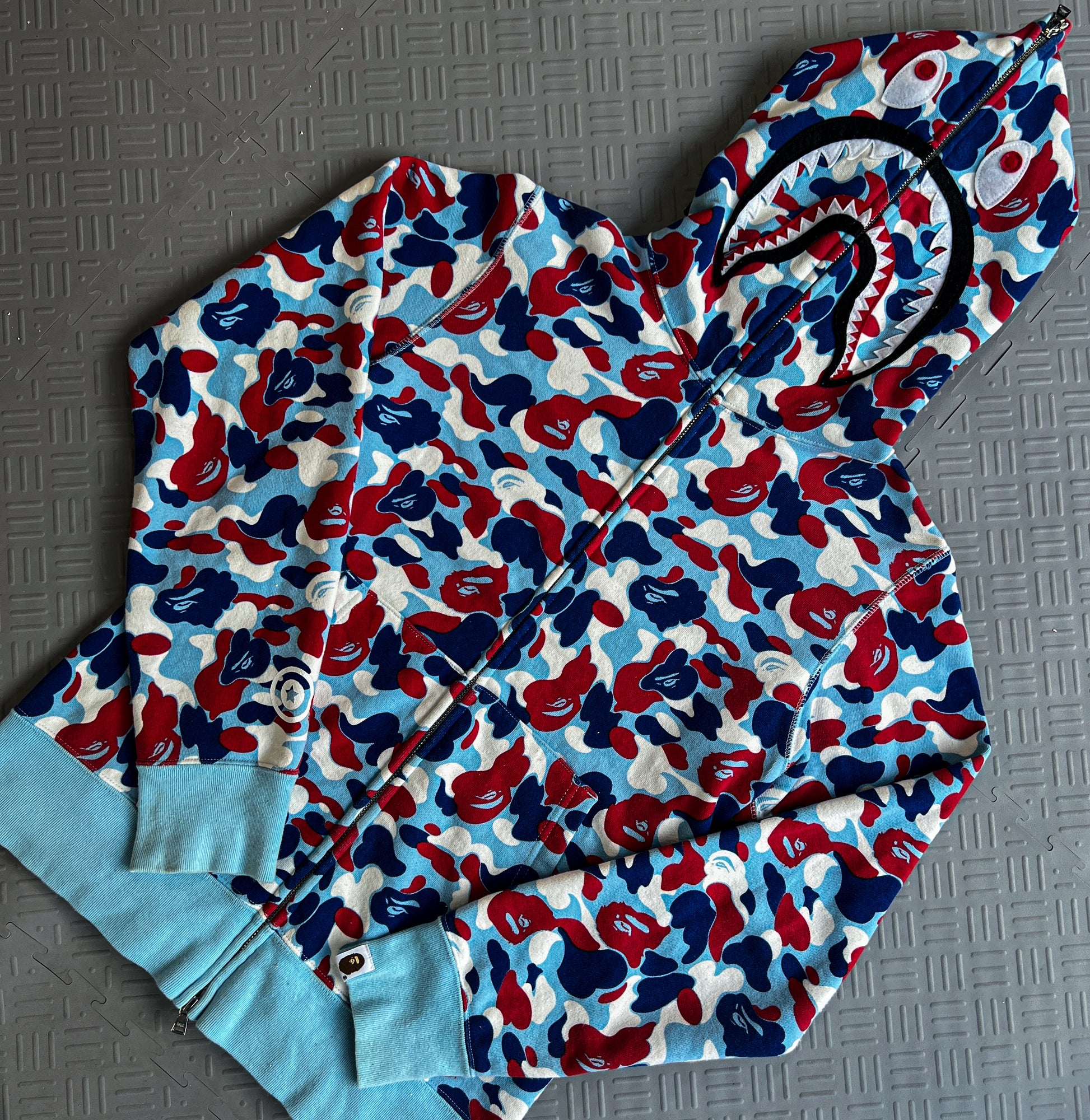 Bape Store Paris 6th Anniversary Shark Hoodie (S)