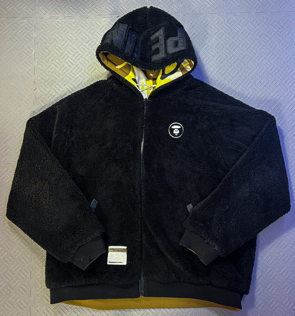 Aape by Bape Universe Reversible Hooded Jacket (L)