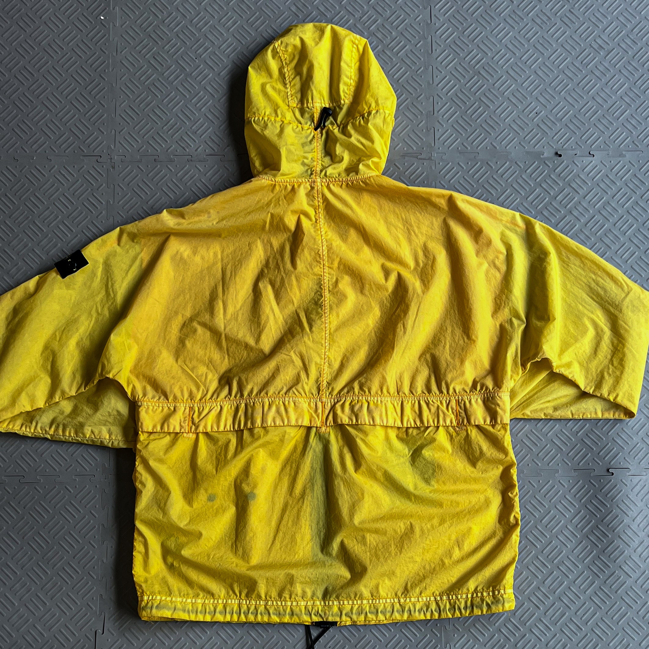 Stone Island Resin Poplin Jacket Yellow (XL)