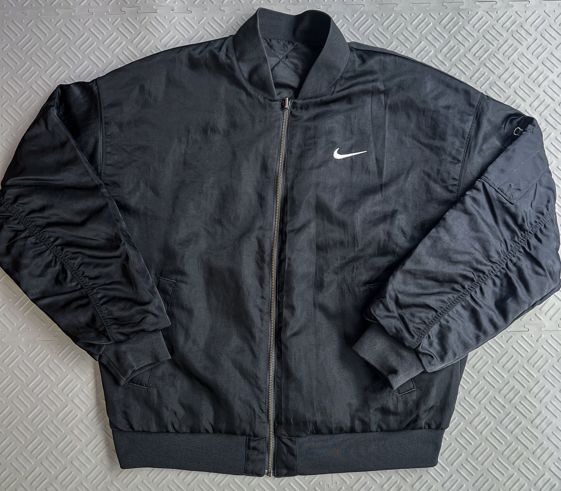 Nike Reversible Quilted Bomber Jacket (M)
