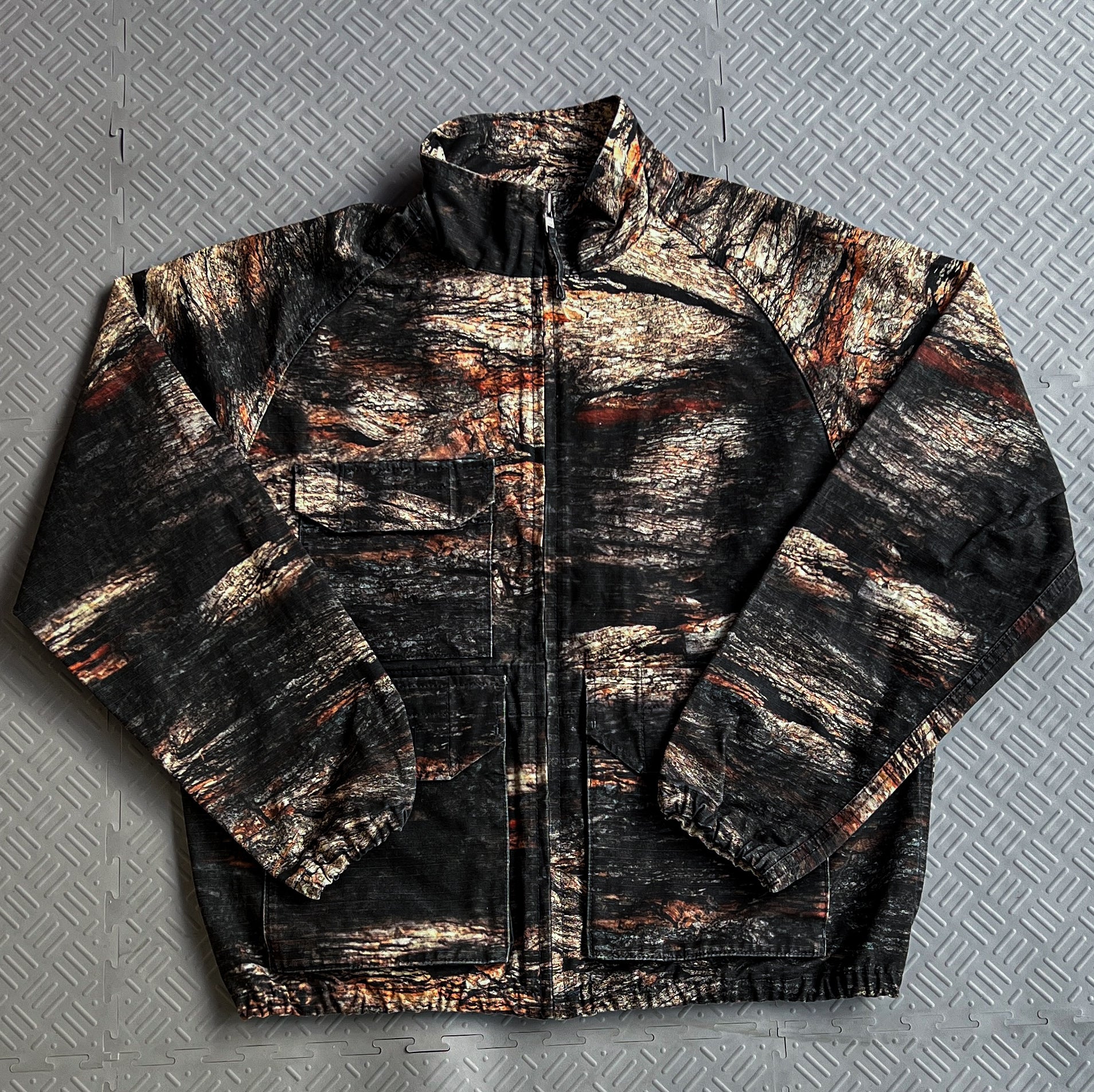 FW25 Palace RN Ripstop Jacket Bark NWT