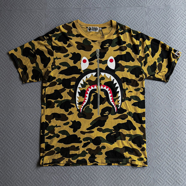 Bape Camo Shark Tee (L)