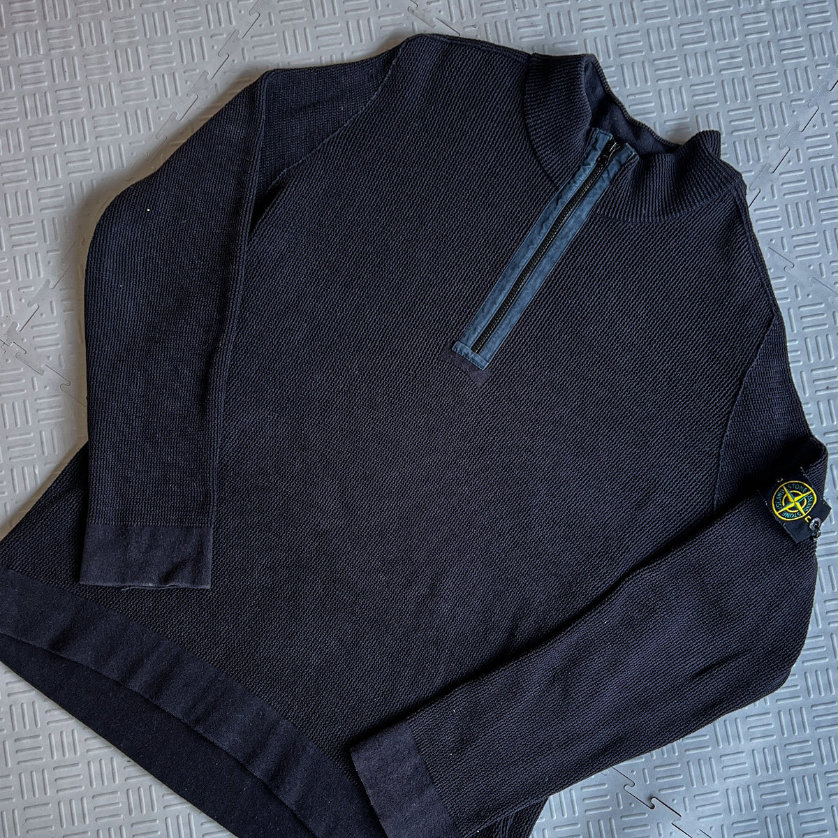 Stone Island Knitted Quarter Zip (XXL) – 2nd Culture