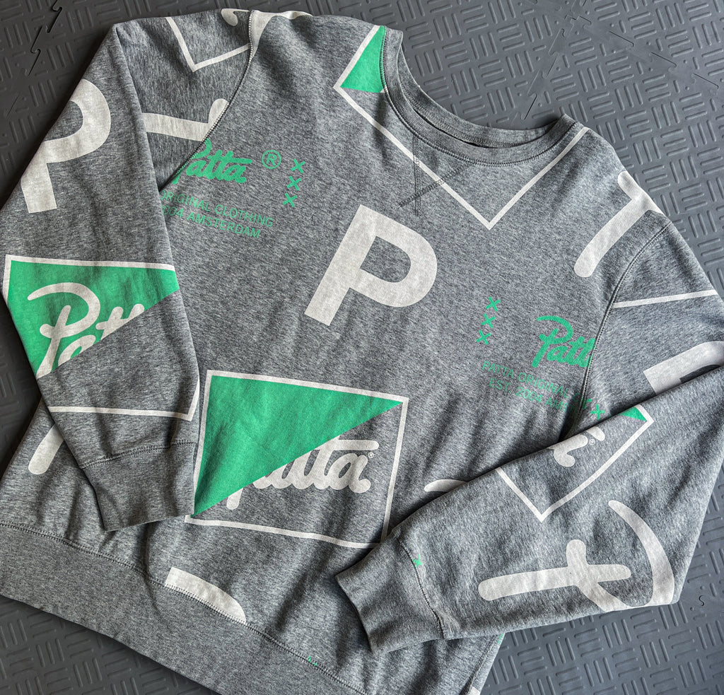 Patta P sweater Grey (XXL)