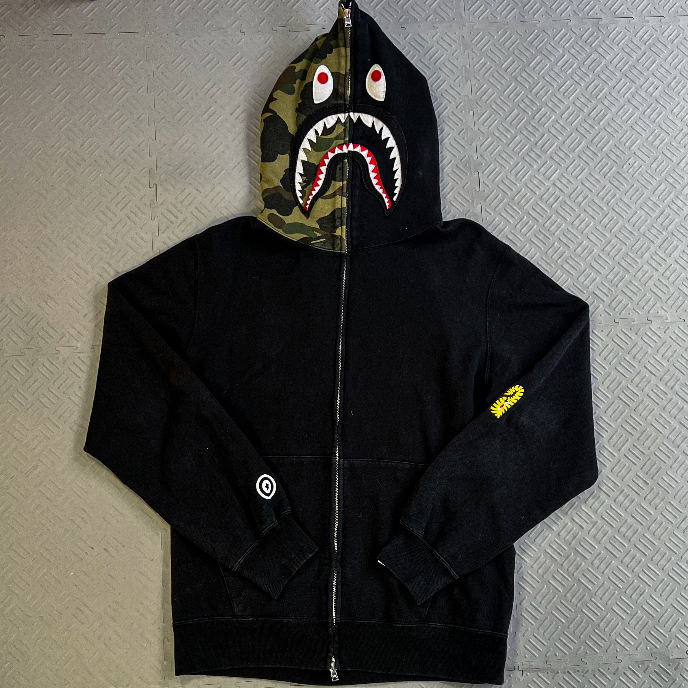 Bape Shark Hoodie Black (XXL)