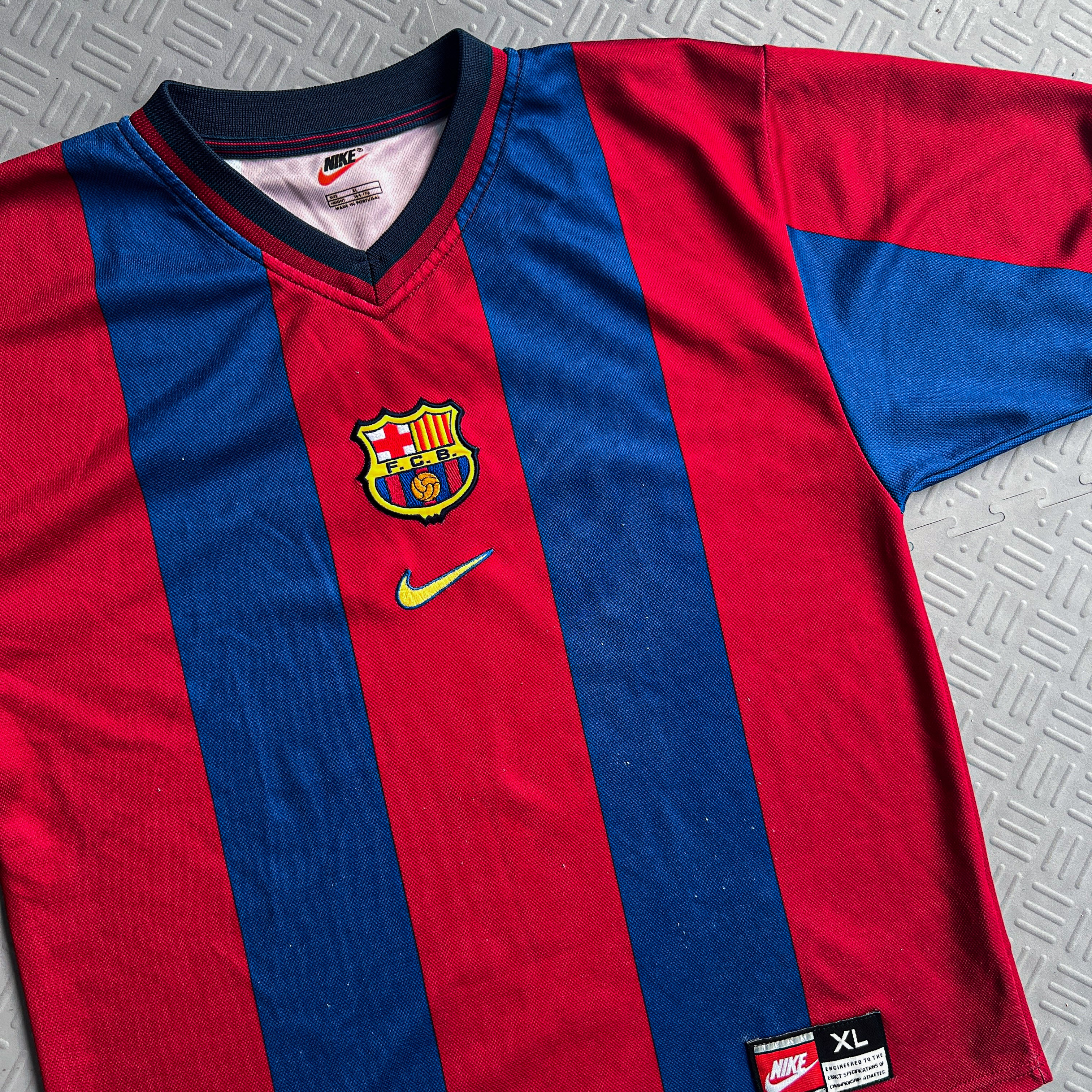 1998-00 FC Barcelona Home Shirt Kids (S)