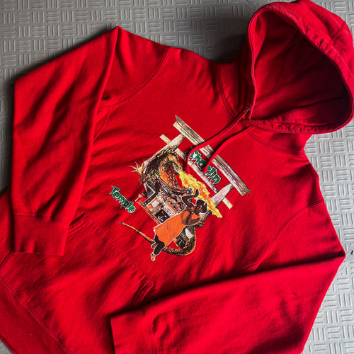FW16 Supreme Shaolin Temple Hoodie (L)