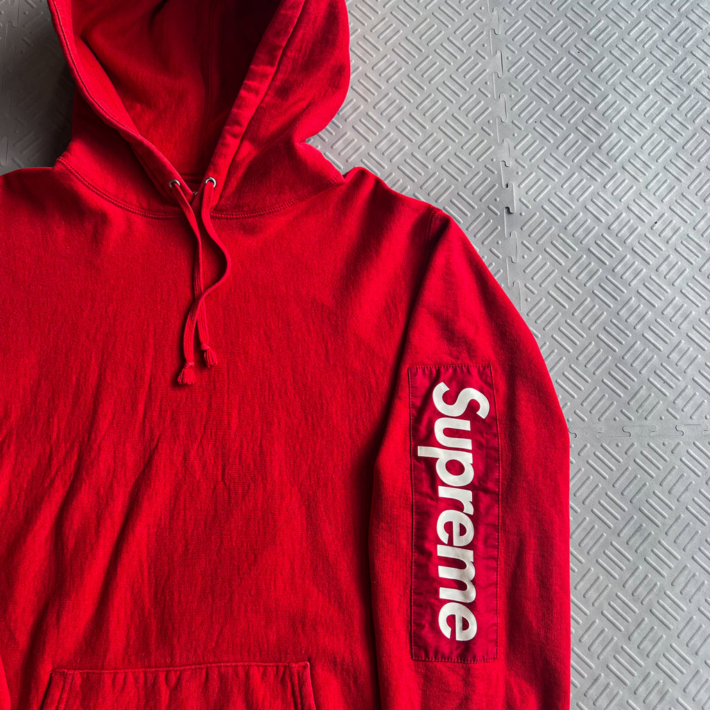 Supreme Sleeve Logo Hoodie (XL)