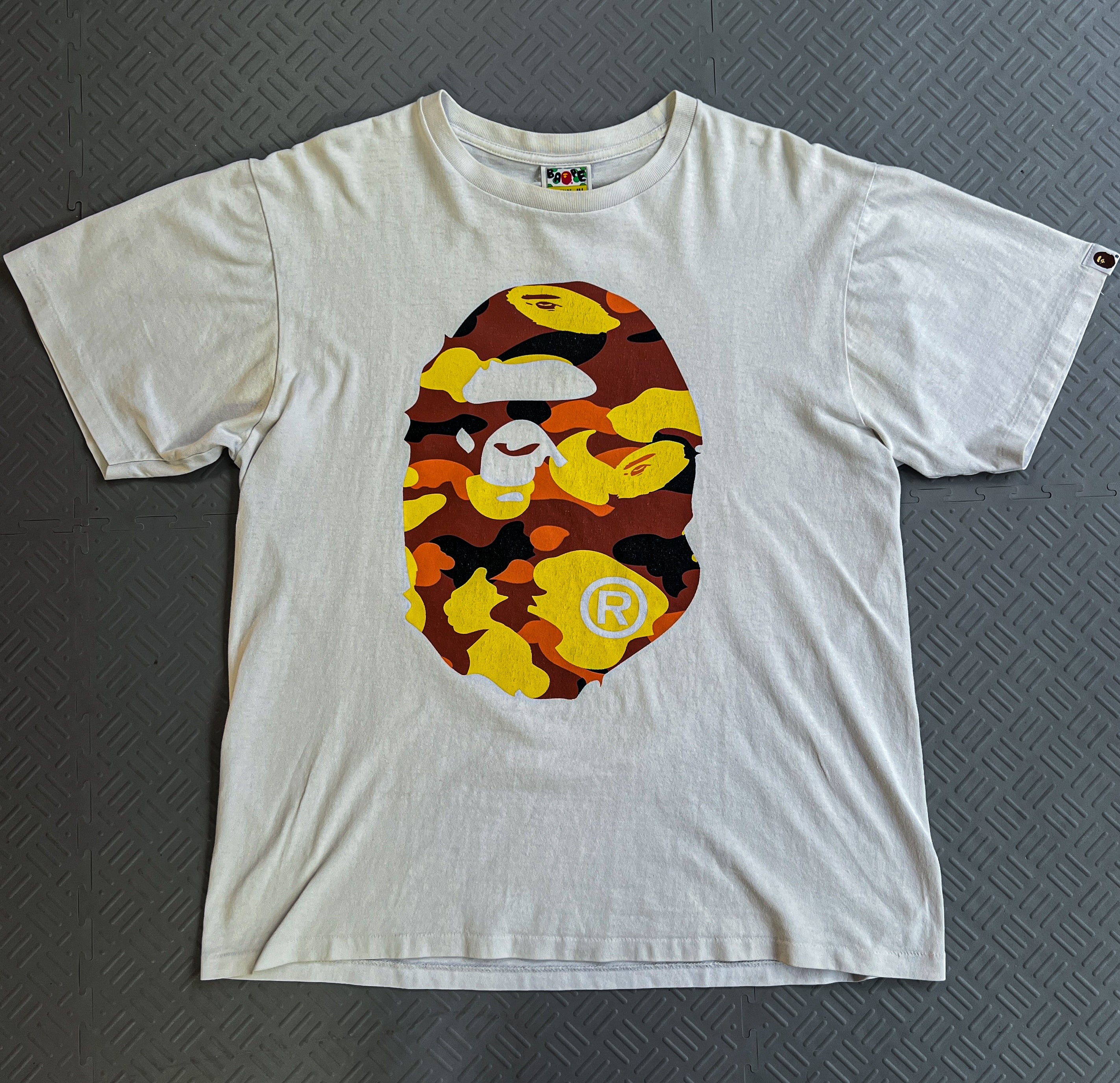 Bape 1st Camo Ape Head Tee (XL)