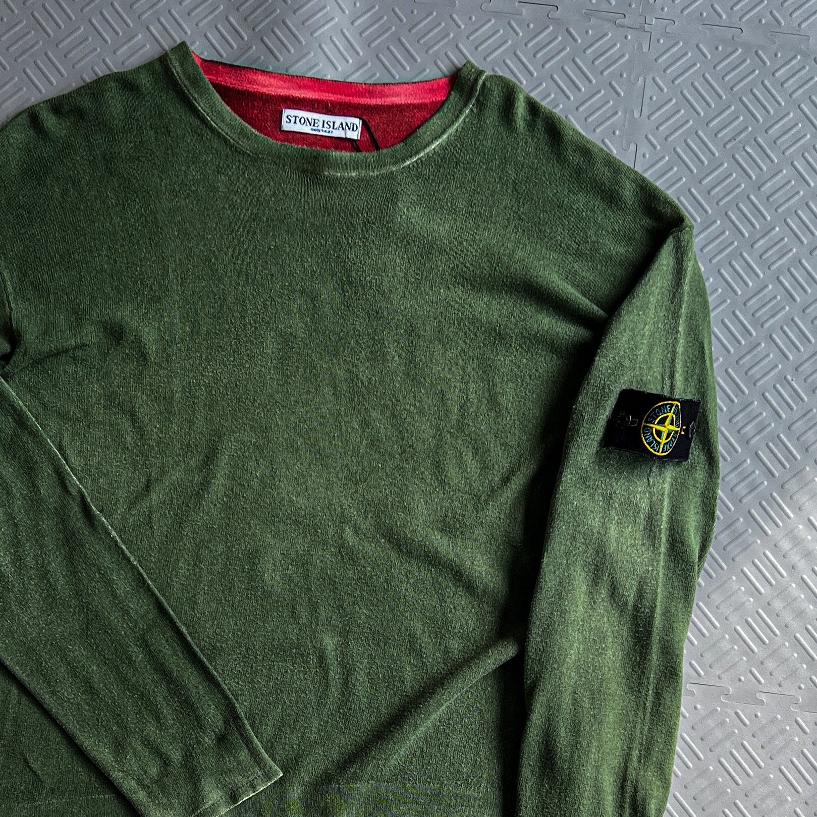 SS2006 Stone Island Knitted Sweater Green (M)