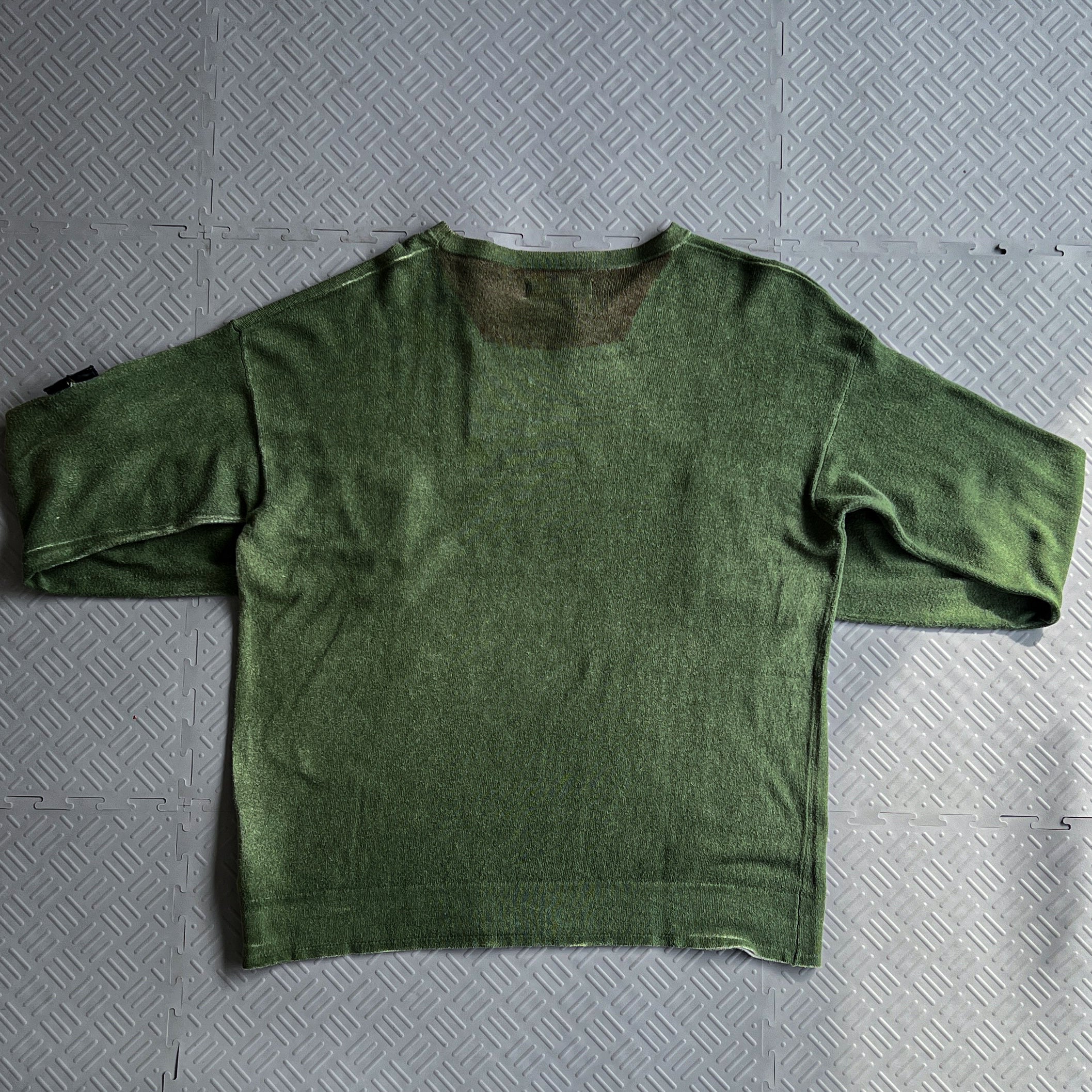 SS2006 Stone Island Knitted Sweater Green (M)