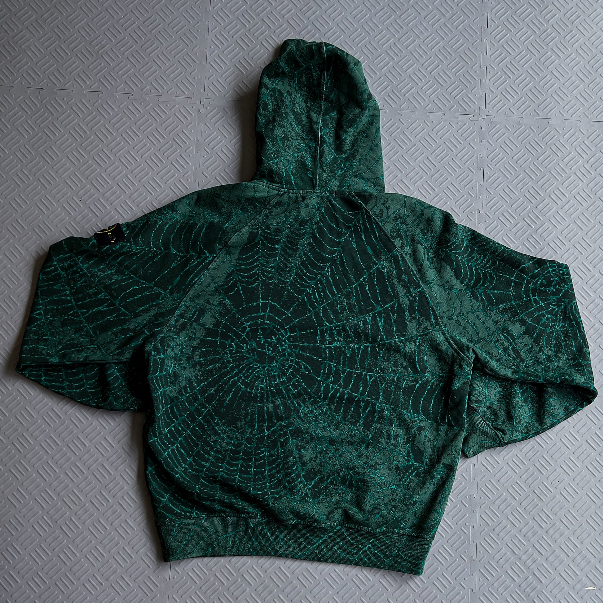 FW23 Supreme x Stone Island Green Hoodie (S)
