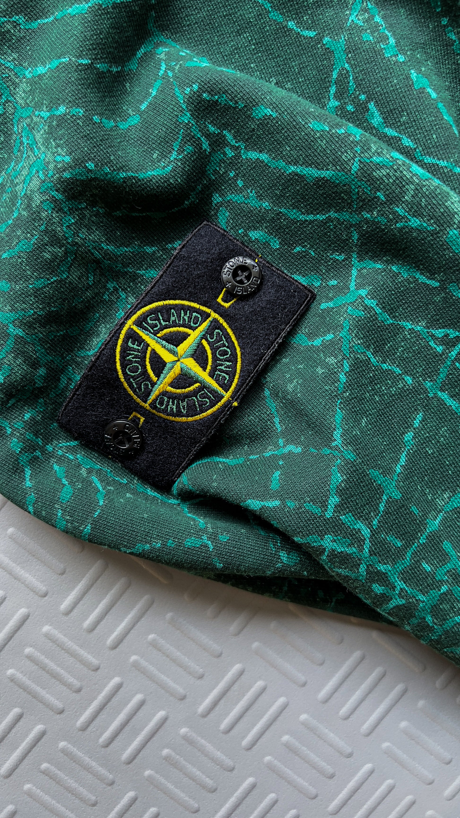 FW23 Supreme x Stone Island Green Hoodie (S)