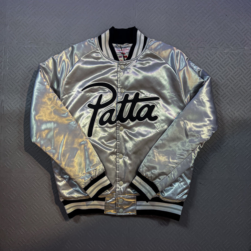 Patta x Mitchell Ness Satin Bomber Jacket (L)