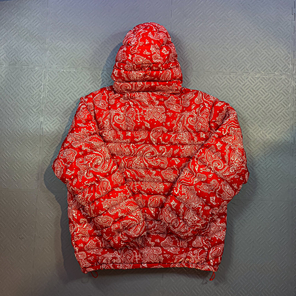 Supreme Half Zip Puffer Paisley FW22 (XL)