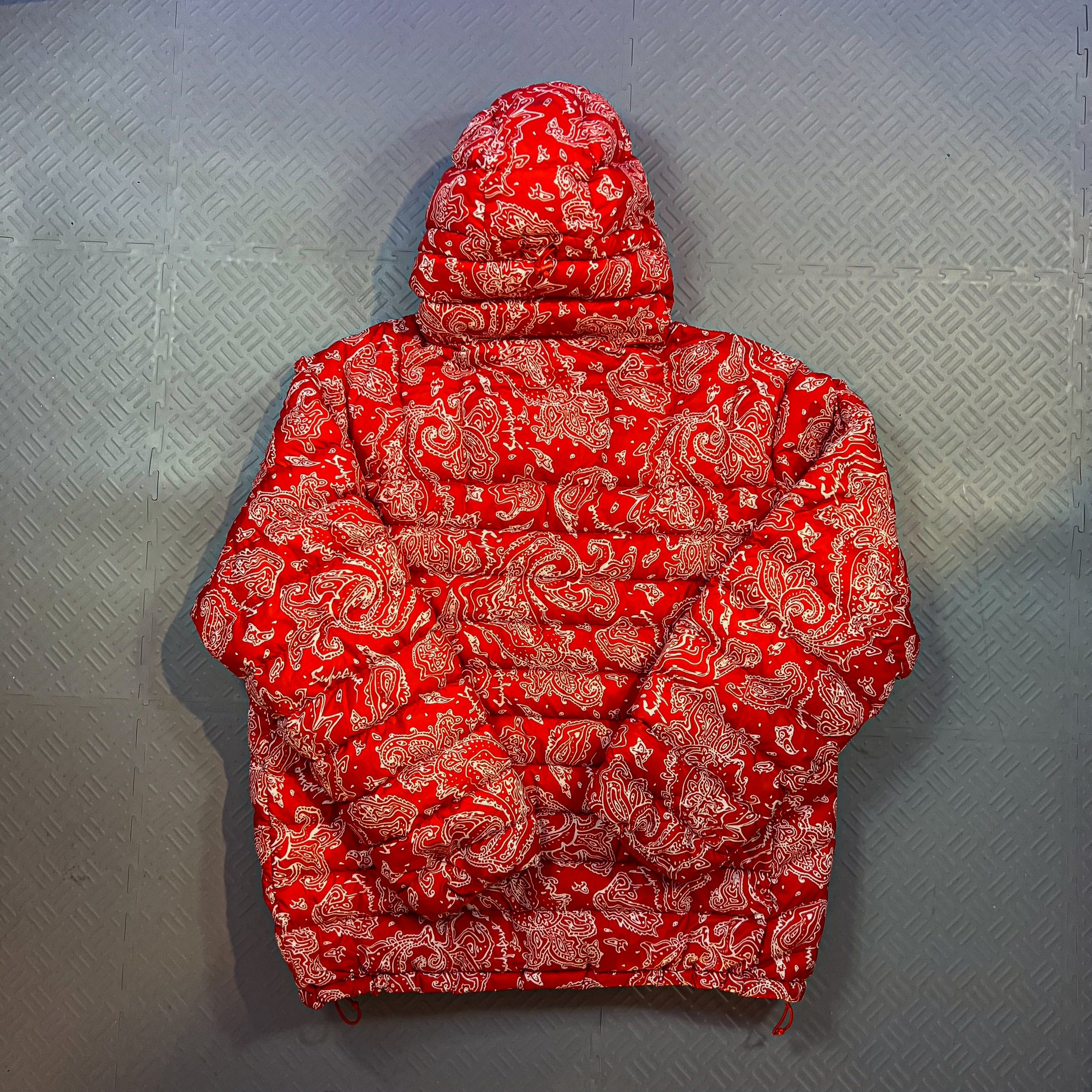 Supreme Half Zip Puffer Paisley FW22 (XL)