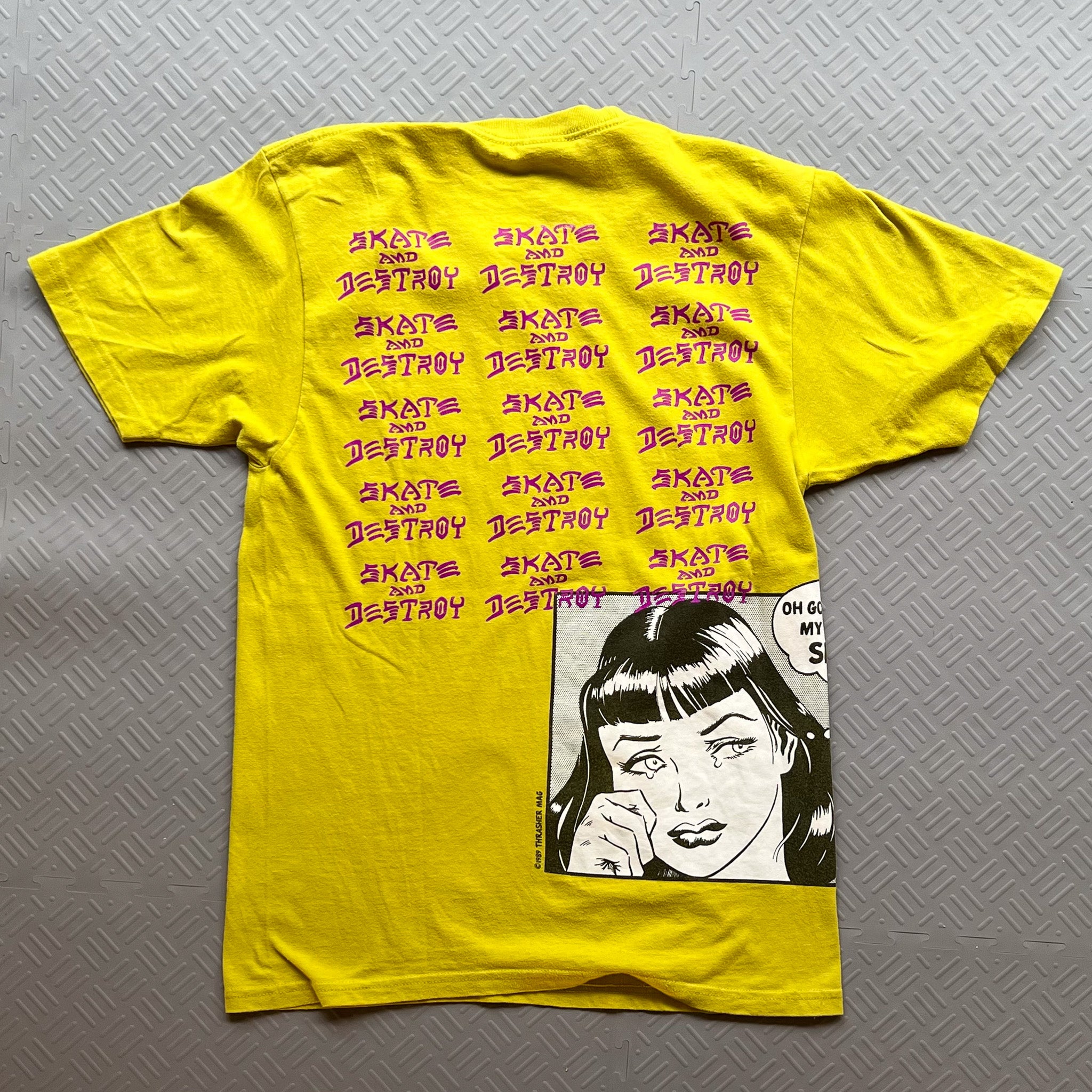 supreme × thrasher boyfriend shirt M SS17 Supreme x Thrasher Boyfriend Tee (M) – 2nd Culture