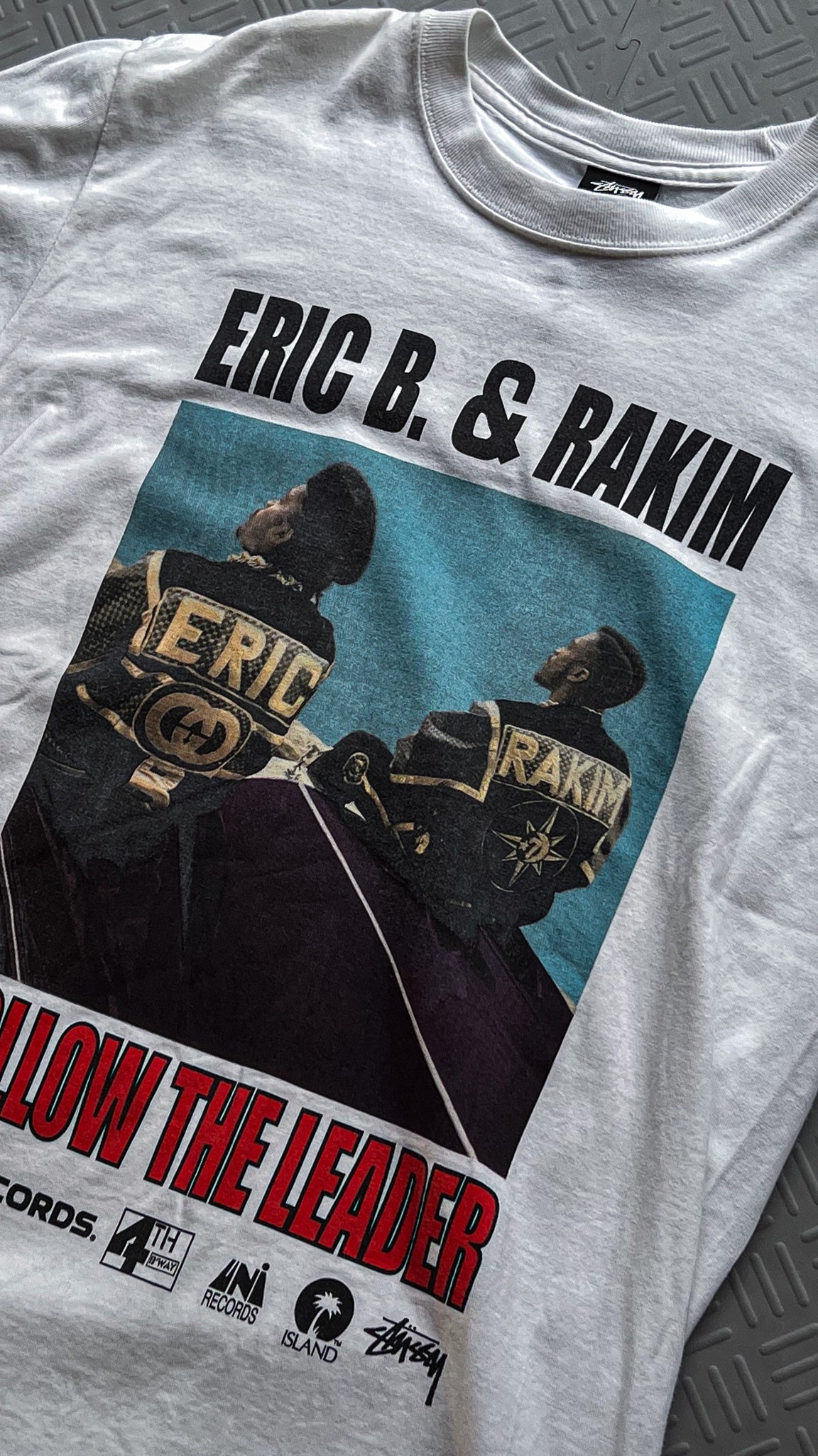 2021  Stussy x Eric B & Rakim Follow The Leader Tee (M)
