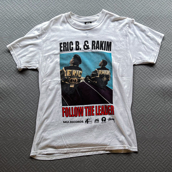 2021  Stussy x Eric B & Rakim Follow The Leader Tee (M)