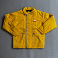 2018 Supreme x Nike Yellow Double Zip Workwear Jacket NWT (S)