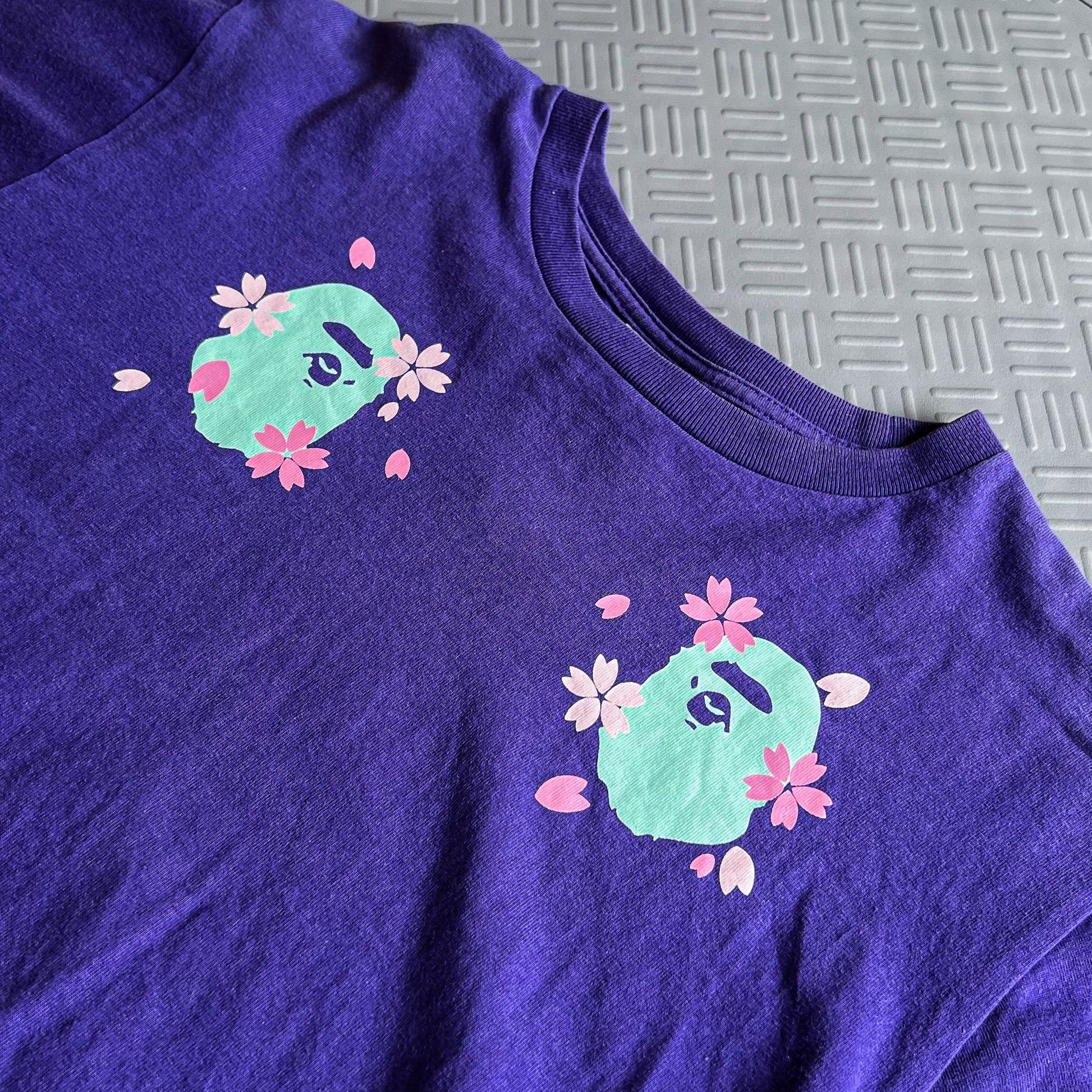 SS19 Bape Sakura Souvenir Tee Purple (M)