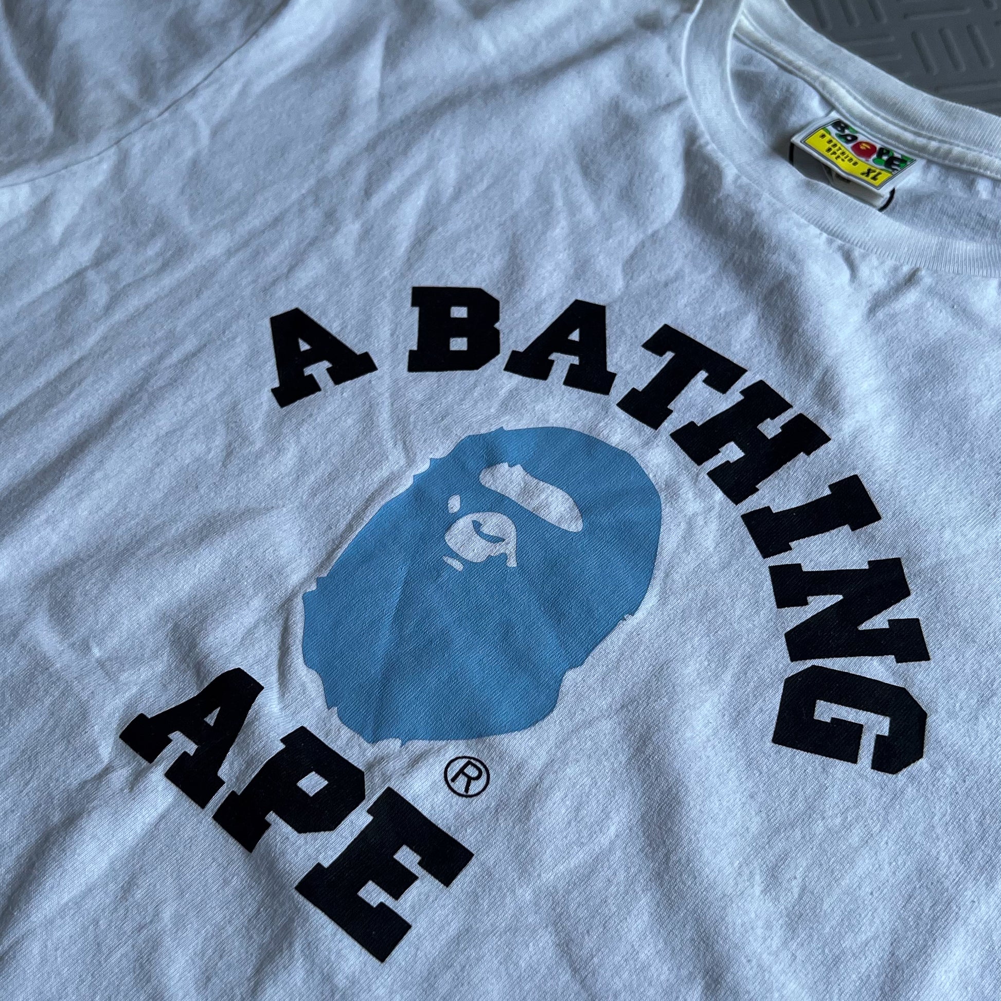 Bape College Tee White (XL)
