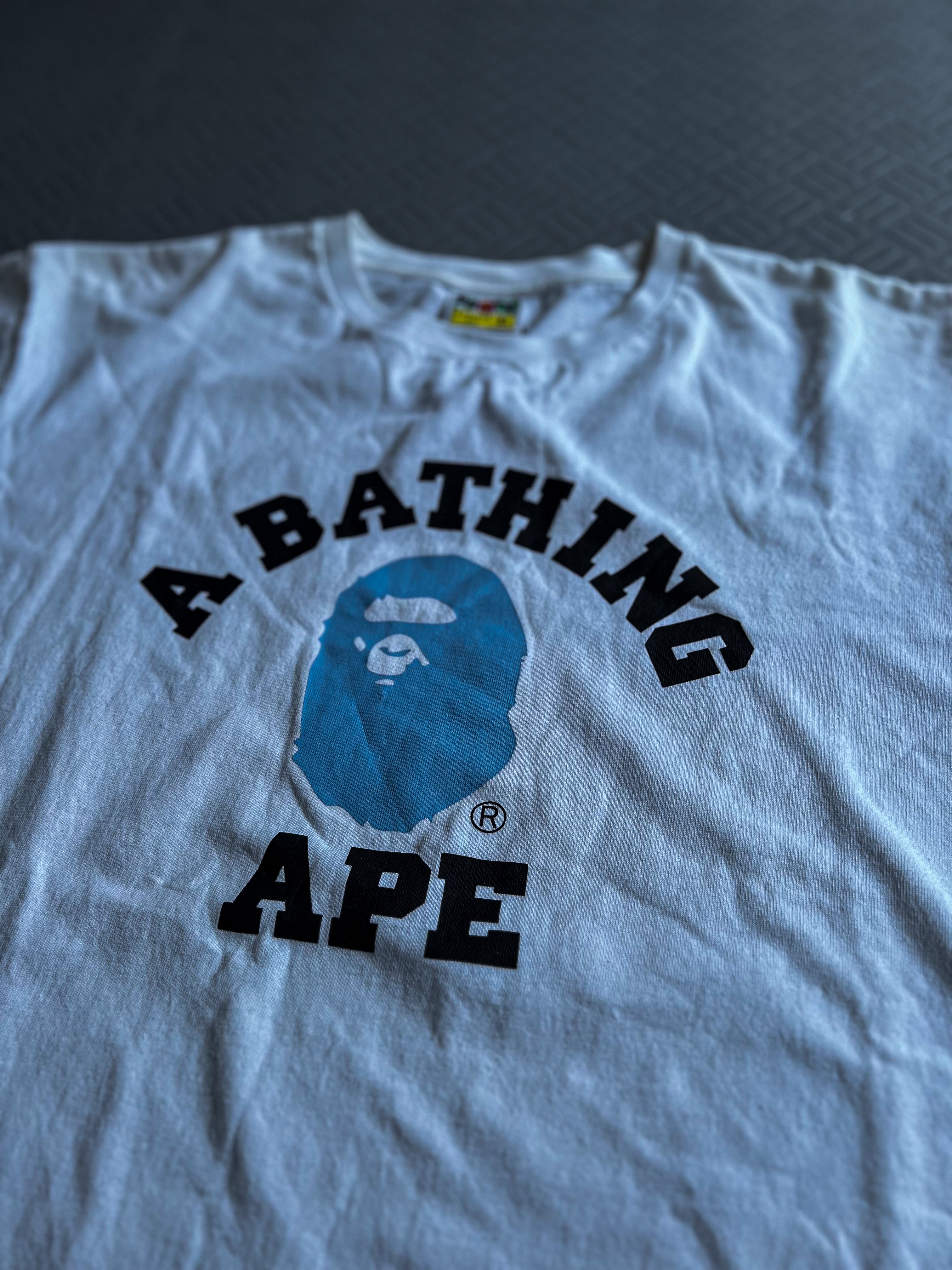 Bape College Tee White (XL)