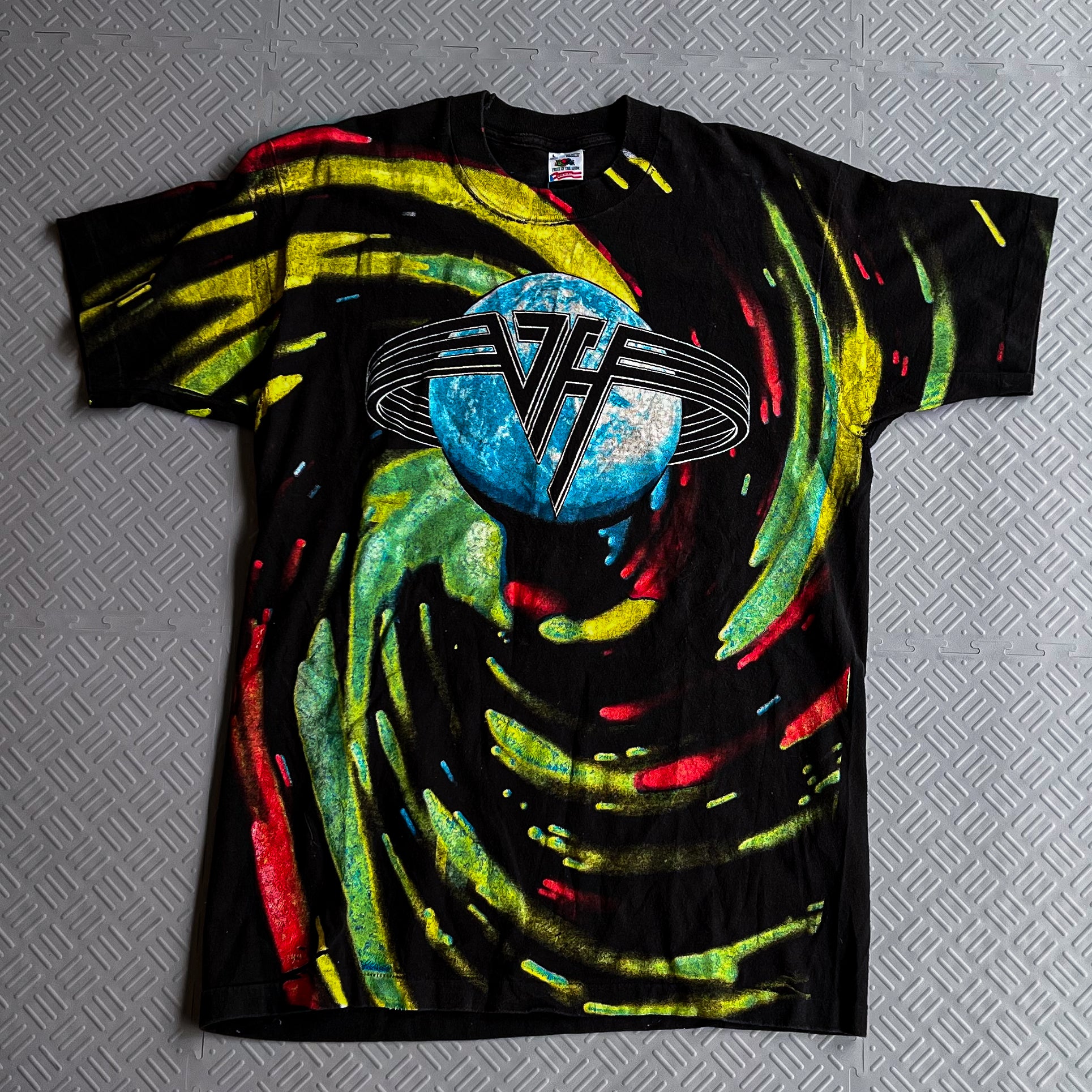 Vintage 1991 Van Halen AOP Tee (L)