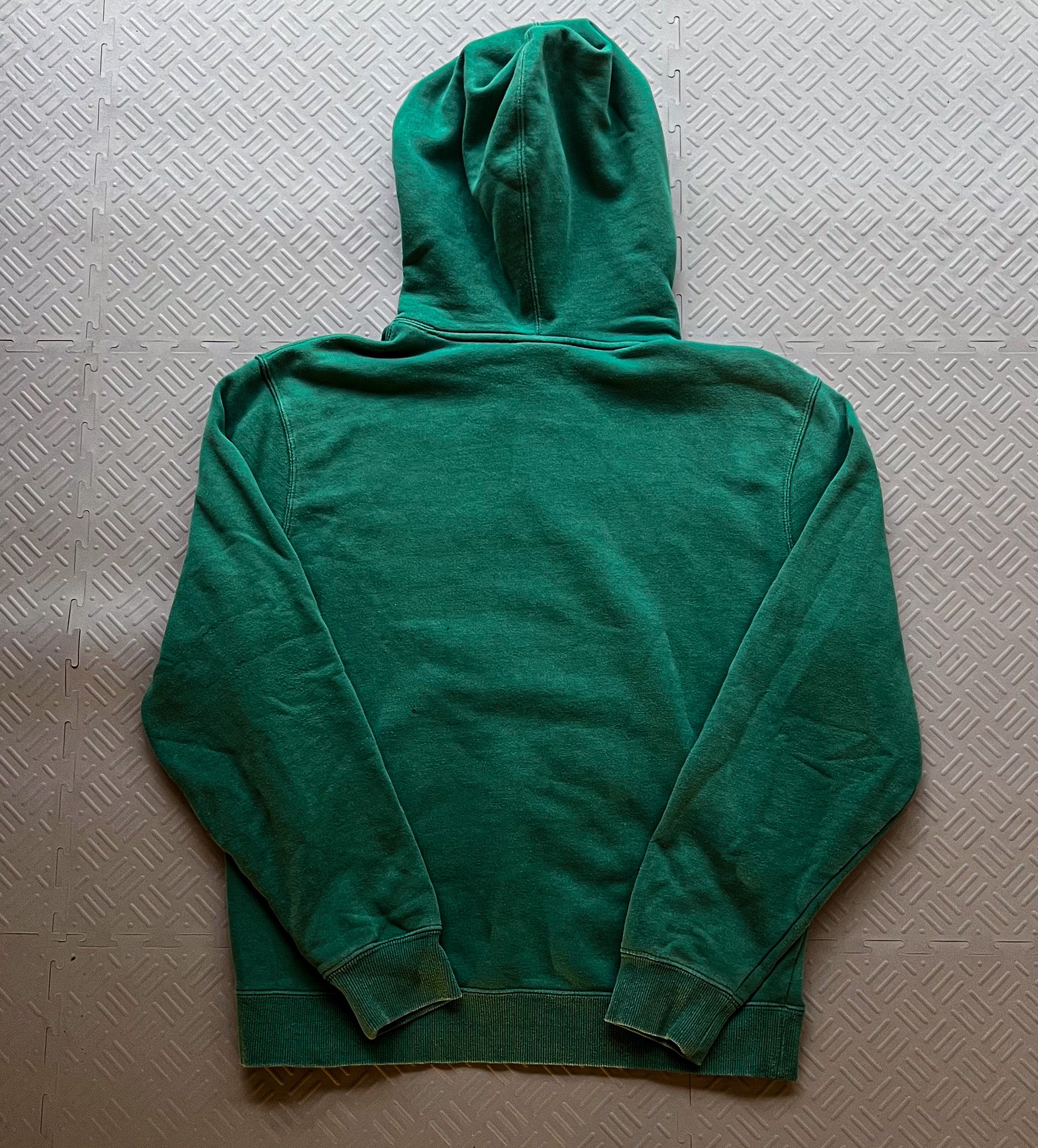 Stussy Stock Logo Embroidered Hoodie Green (S)