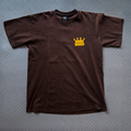 2000's Stussy Crown Tee Brown Tee (M)