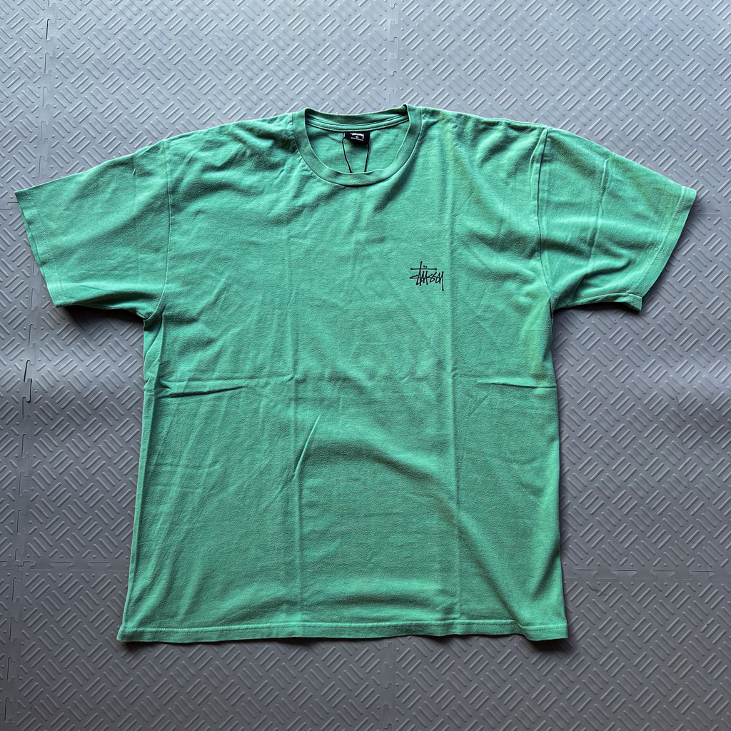 Stussy Basic Logo Tee Green (L)