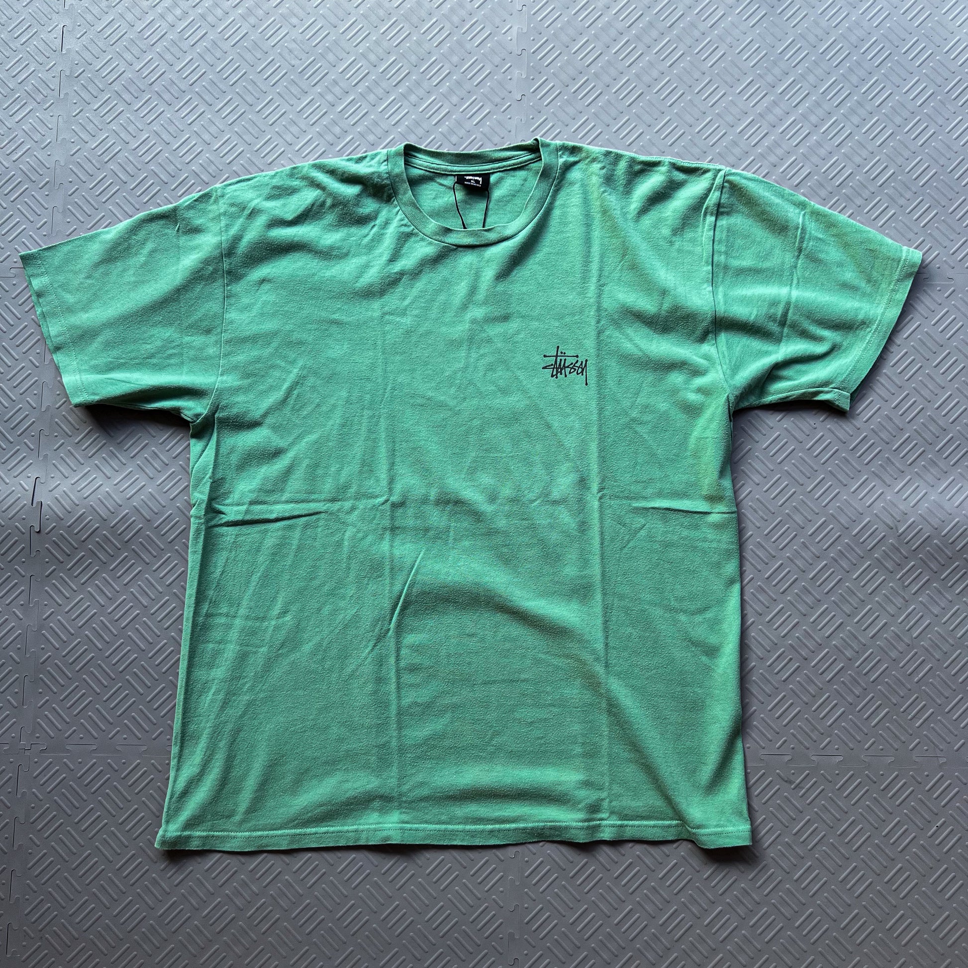 Stussy Basic Logo Tee Green (L)