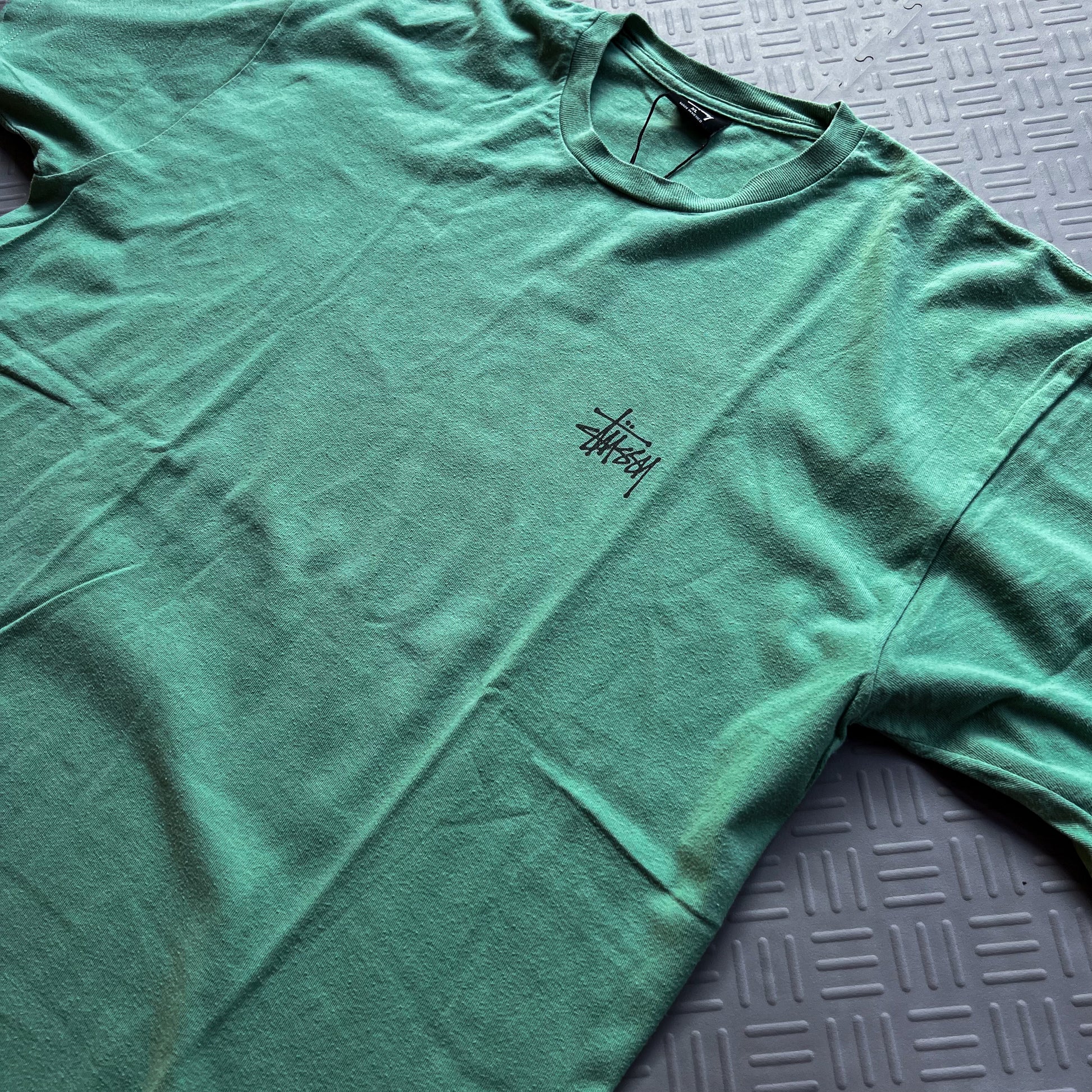 Stussy Basic Logo Tee Green (L)