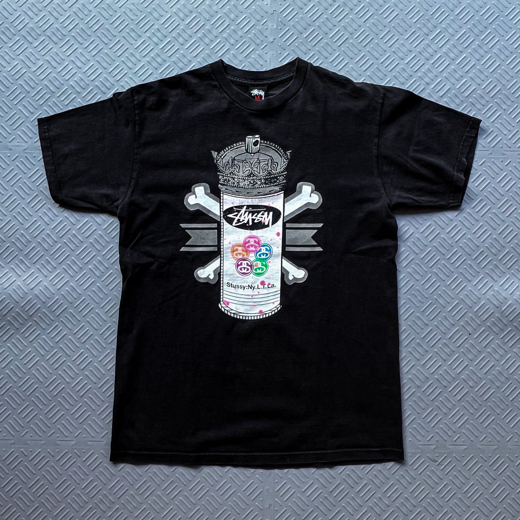 2000's Stussy Spray can Tee (M)