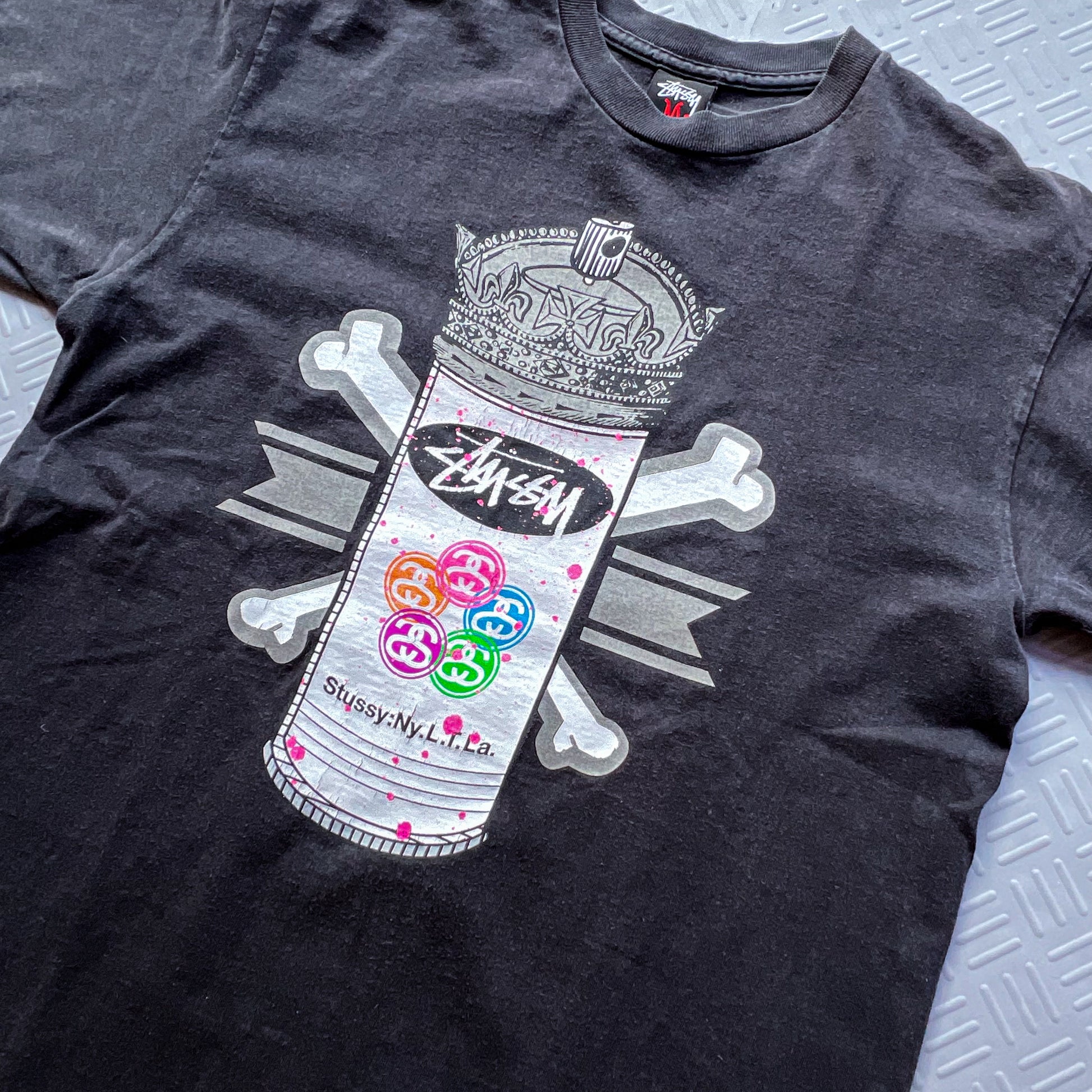 2000's Stussy Spray can Tee (M)