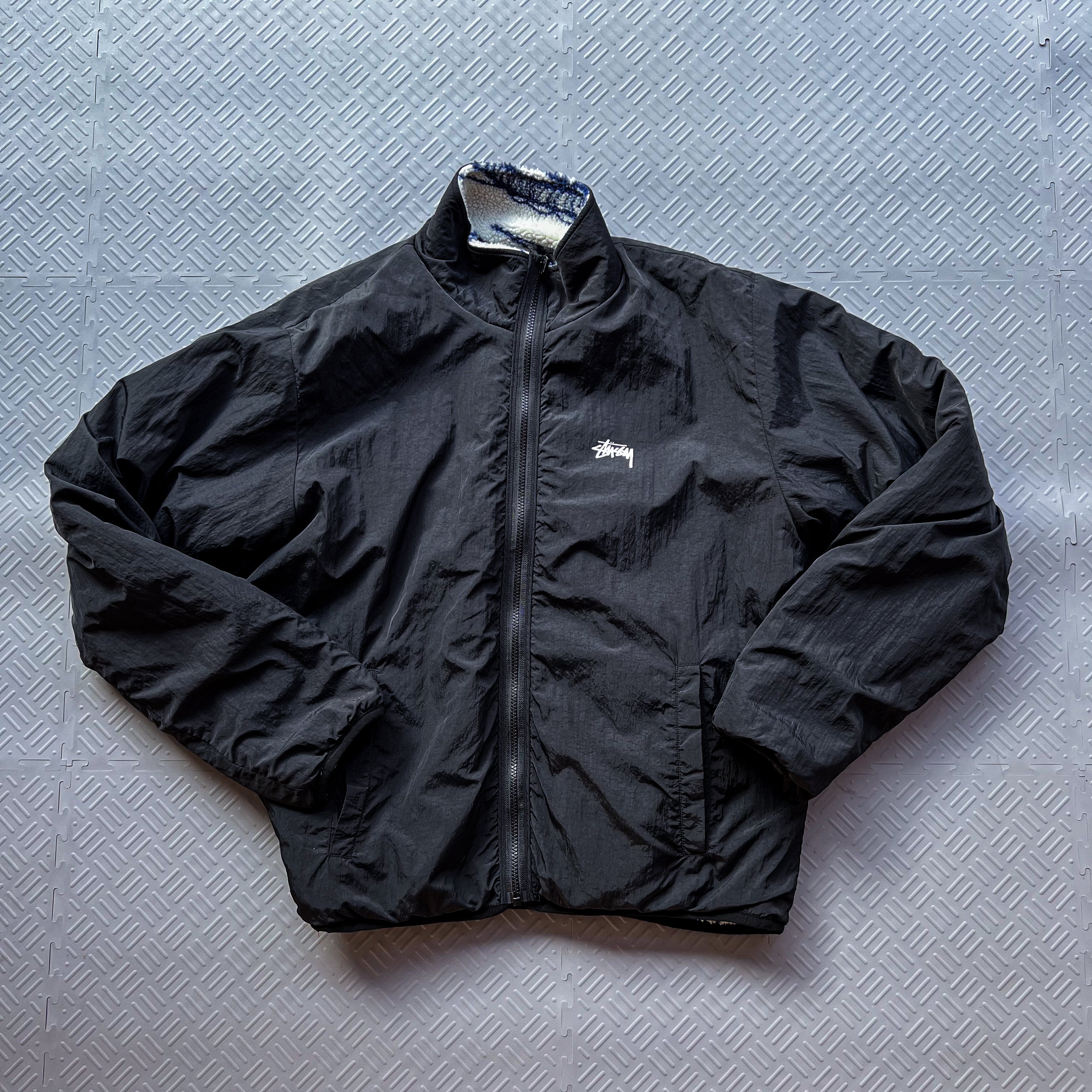 Stussy reversible Dragon fleece (XL)