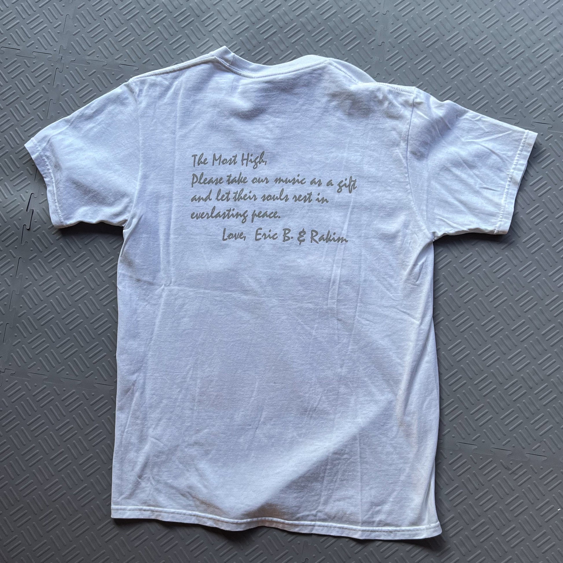 Stussy x Eric B & Rakim 2021 Follow The Leader Tee (M)