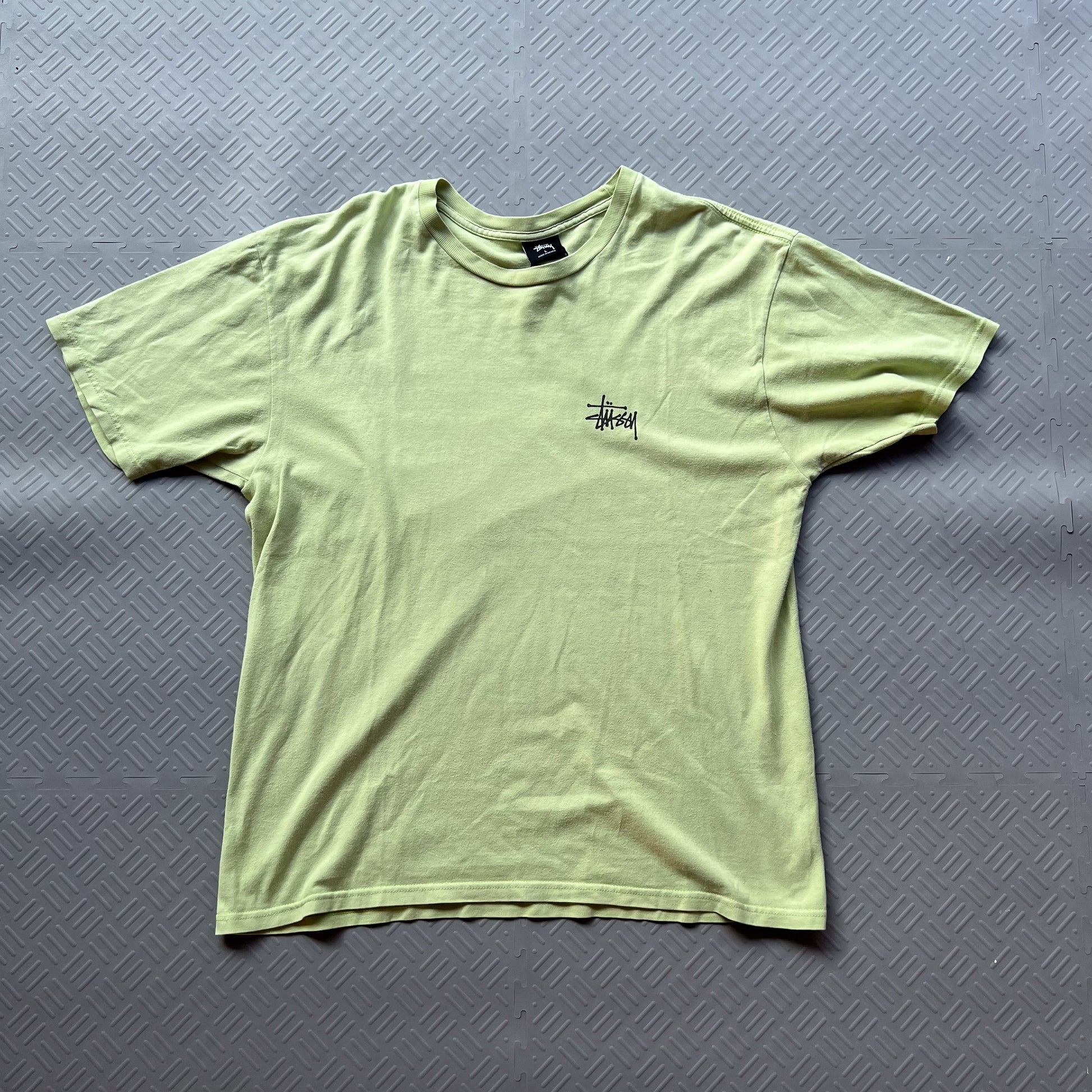 Stussy Basic Logo Tee Green (L)