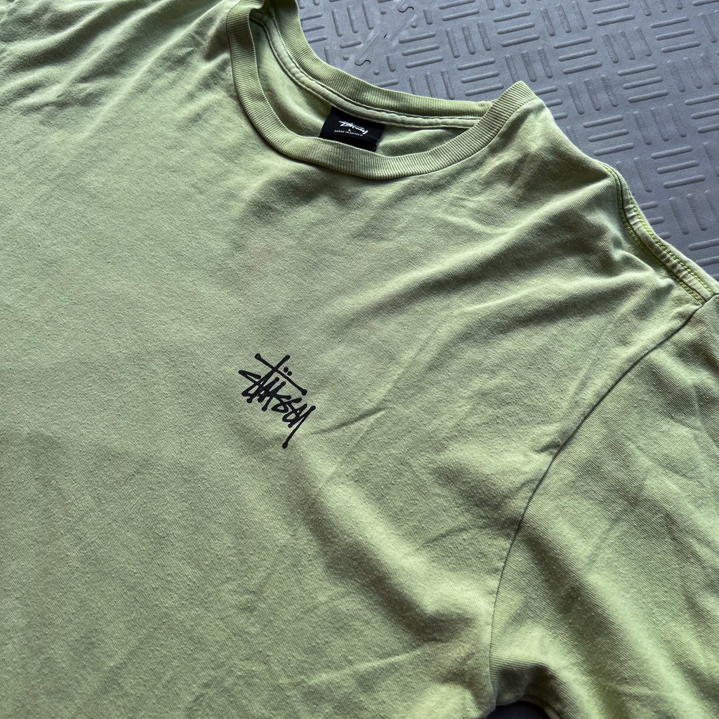 Stussy Basic Logo Tee Green (L)