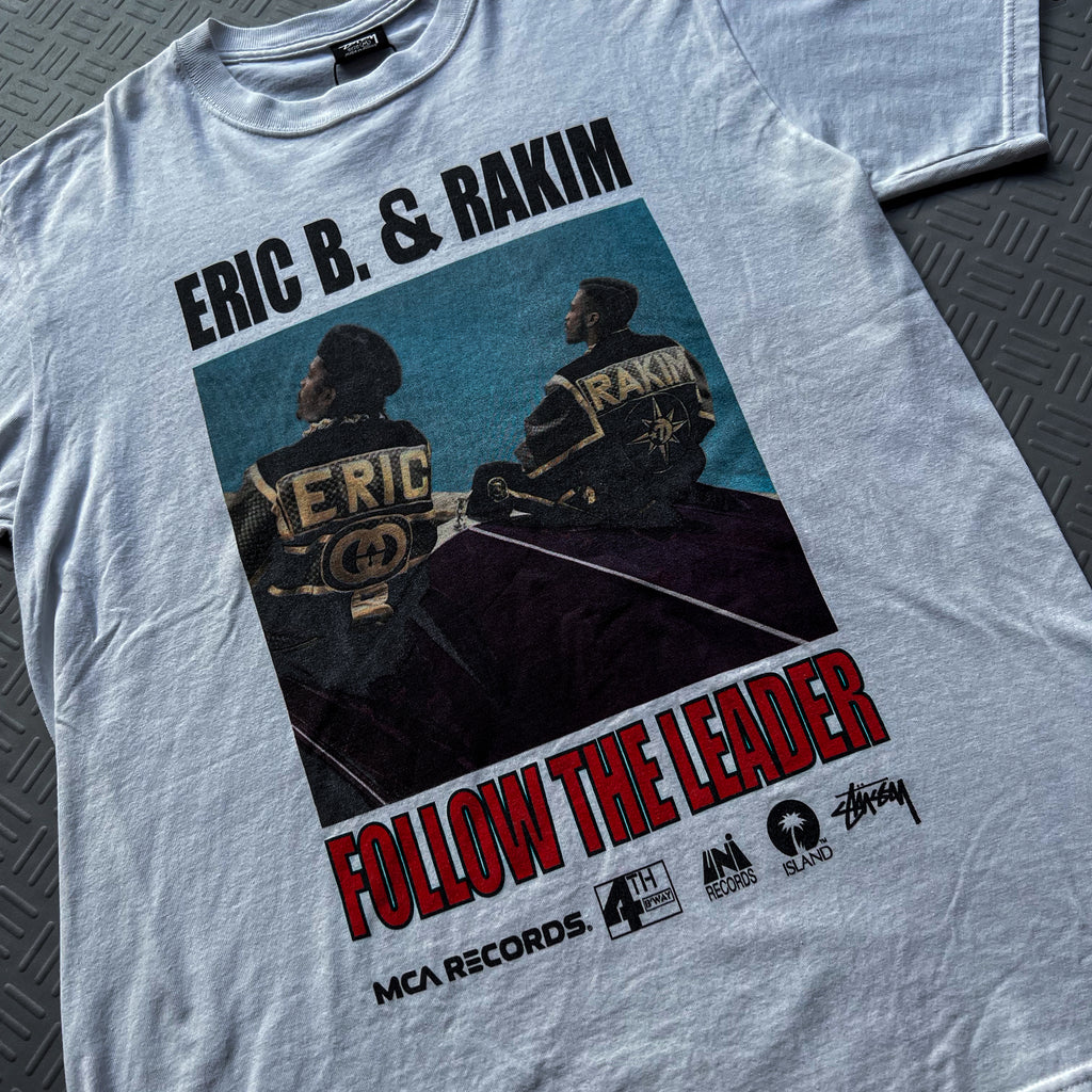 Stussy x Eric B & Rakim 2021 Follow The Leader Tee (M)