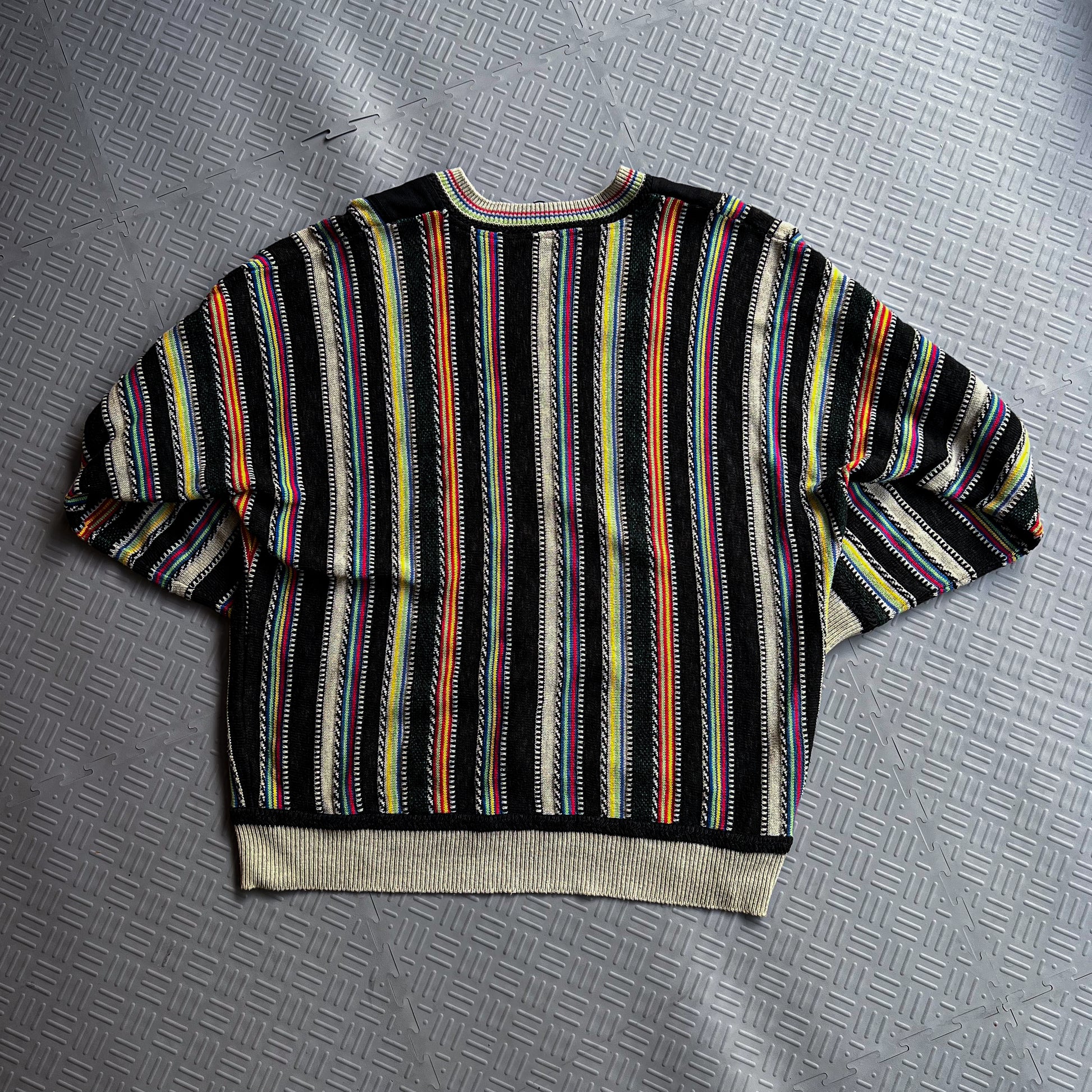 Vintage 2000's Carlo Colucci Vneck Knit Sweater (XL)